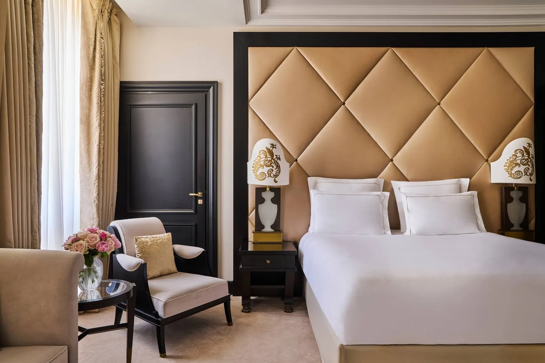 Chambre Deluxe, lit - Fouquet's Paris