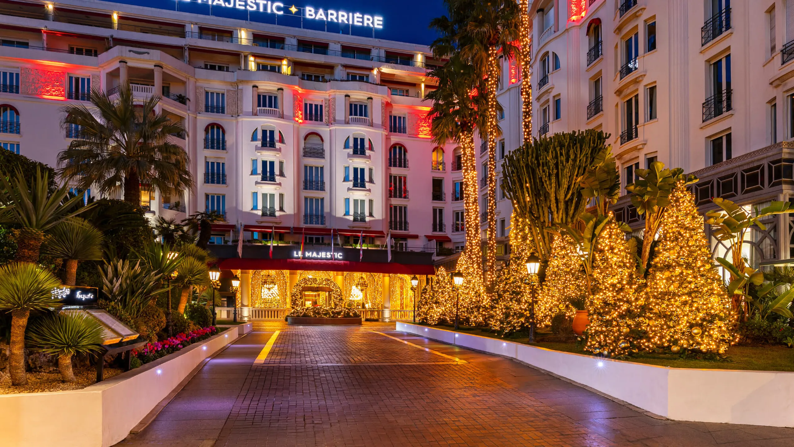 Escapade Gourmet Nouvel An au Majestic à Cannes