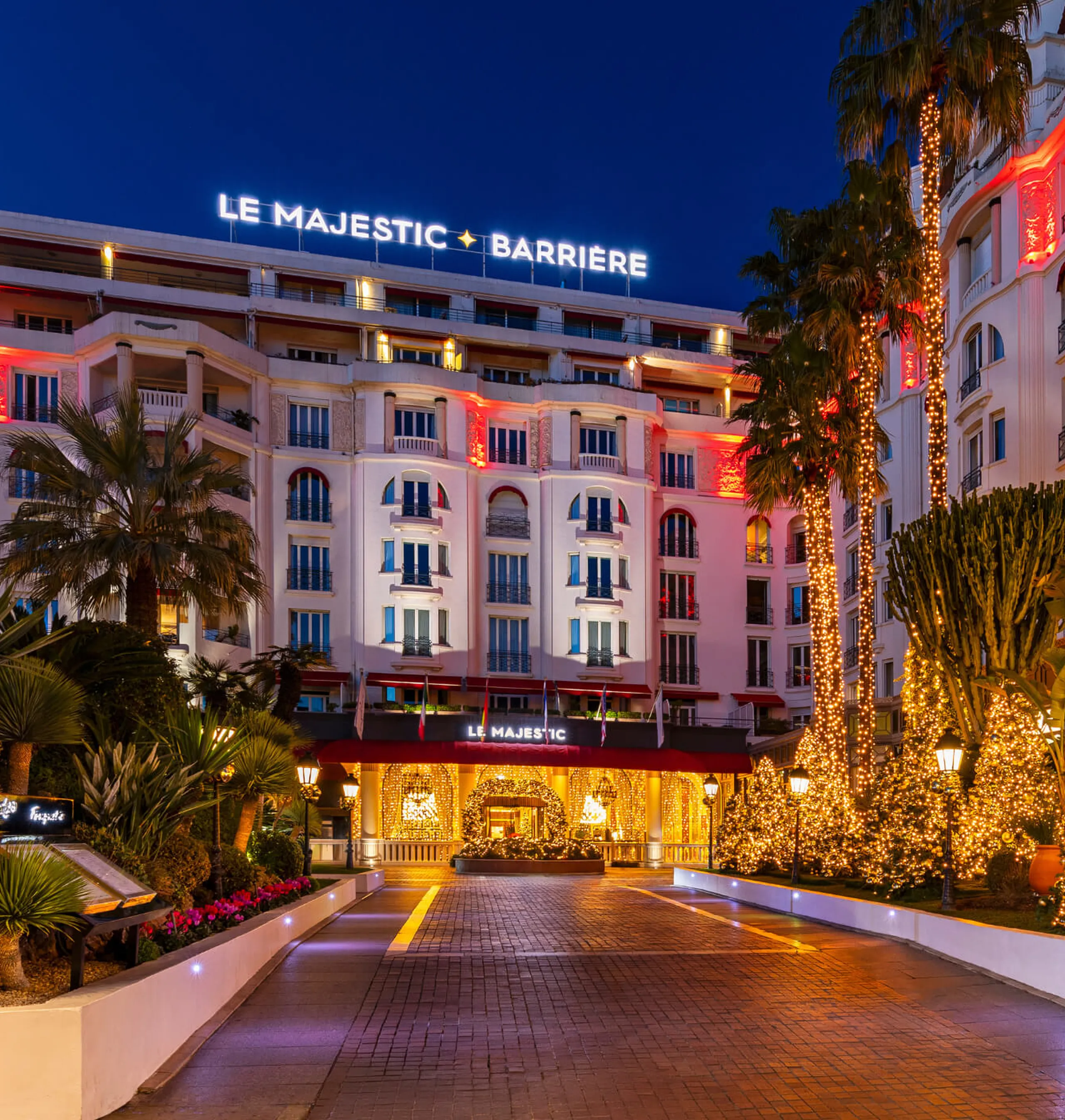 Escapade Gourmet Nouvel An au Majestic à Cannes