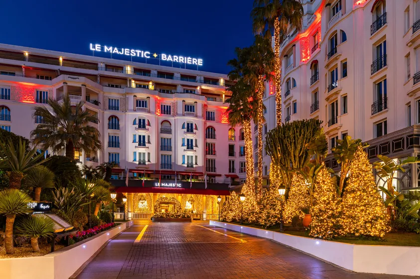 Escapade Gourmet Nouvel An au Majestic à Cannes
