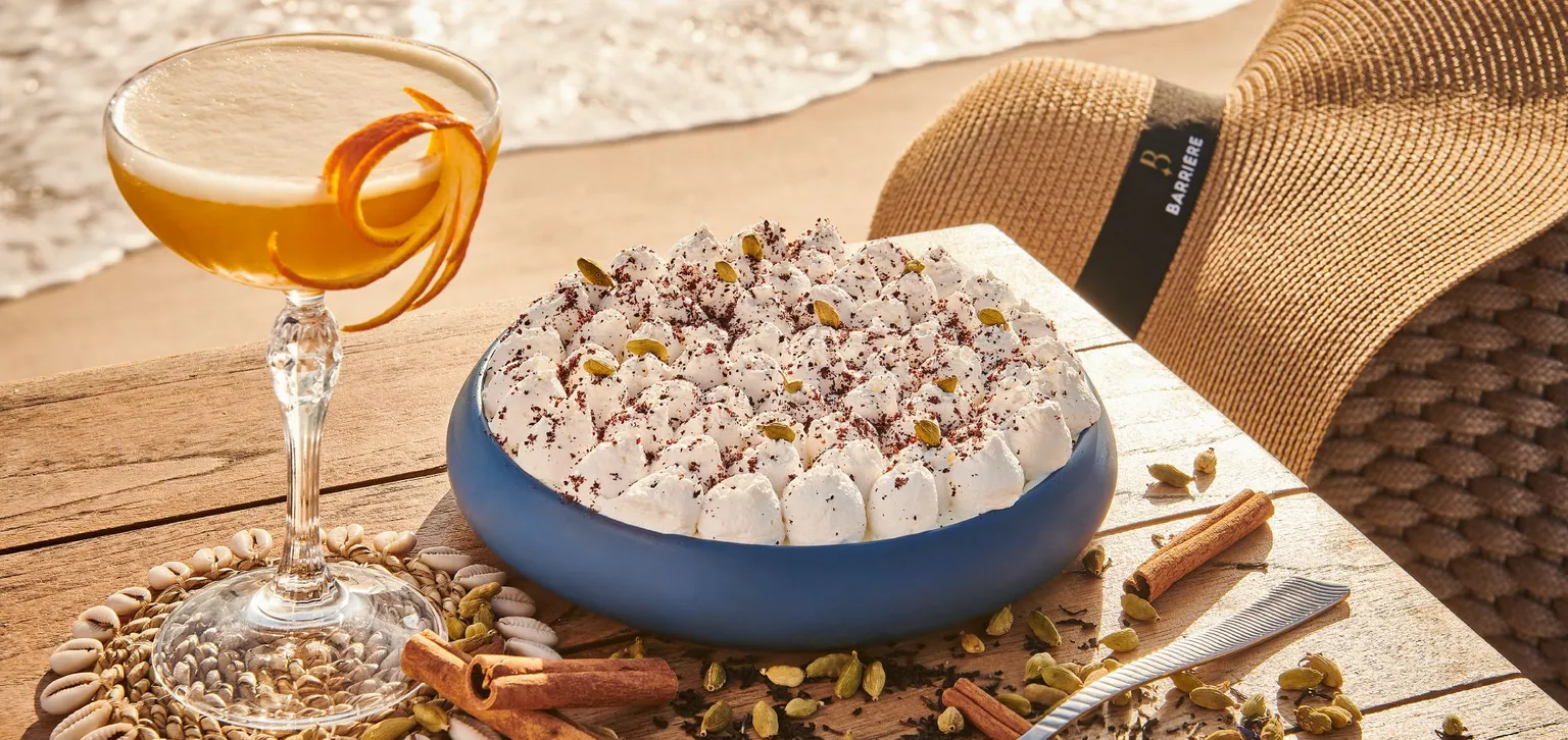 Tiramisu du Mademoiselle Gray à l'hôtel Le gray d'albion à cannes
