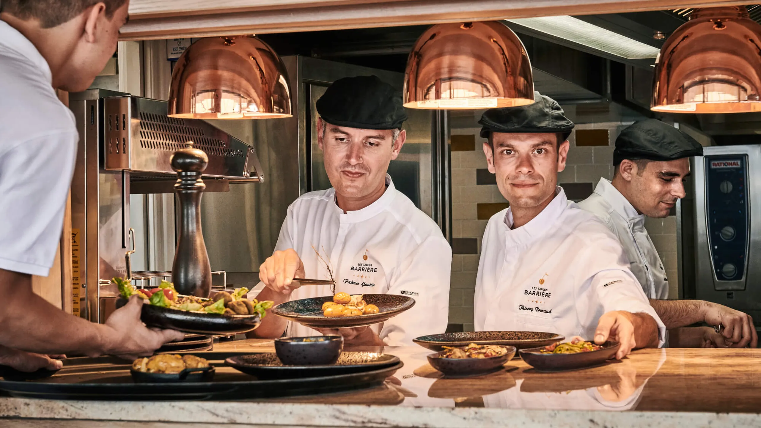 equipe restaurant Gray d'Albion