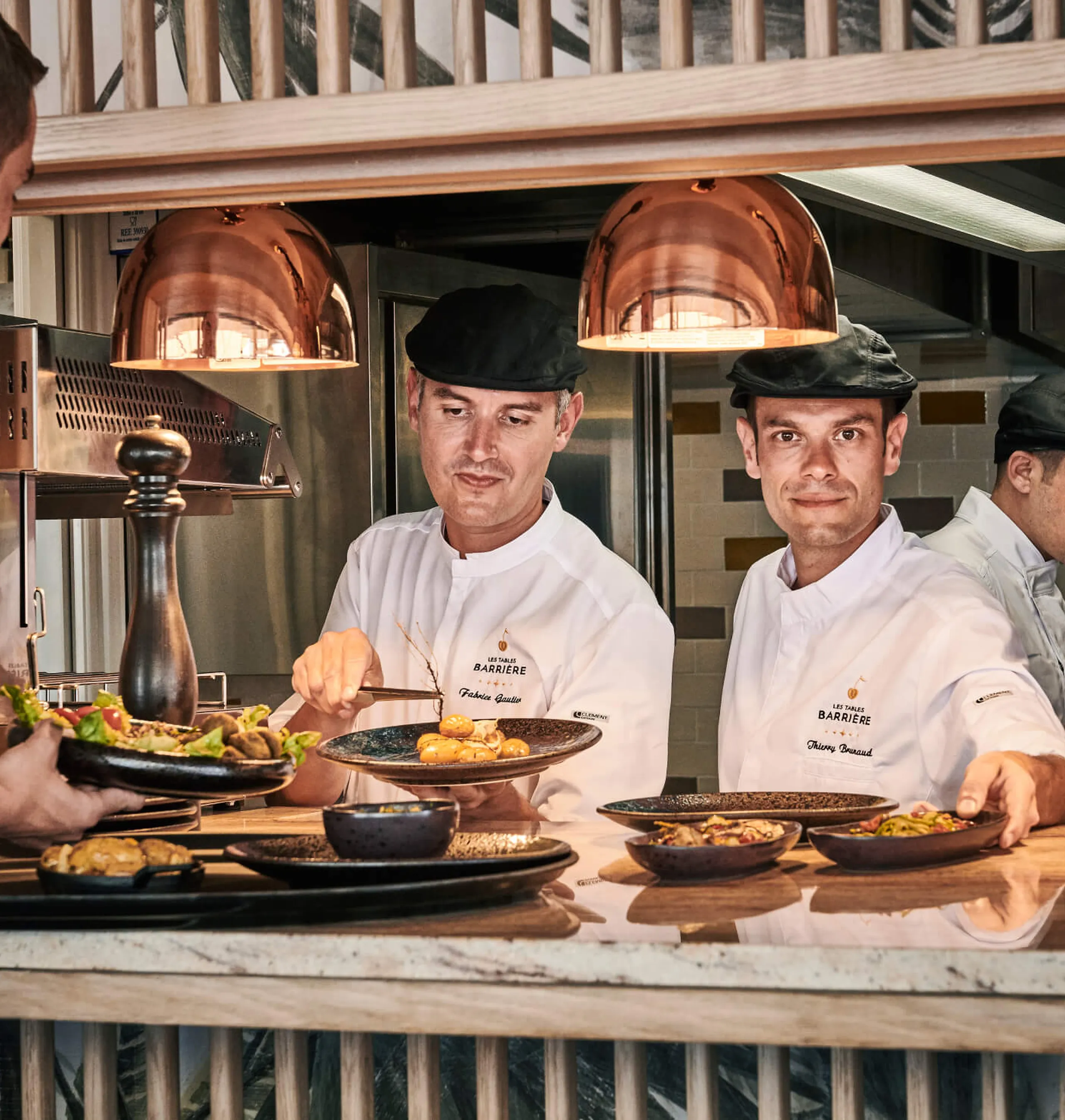 equipe restaurant Gray d'Albion