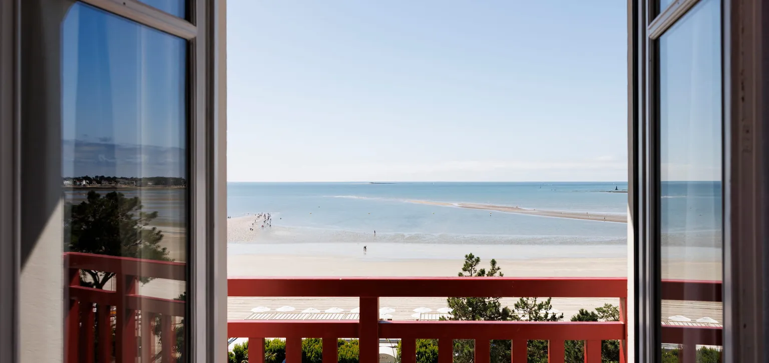 Chambre Deluxe vue mer balcon