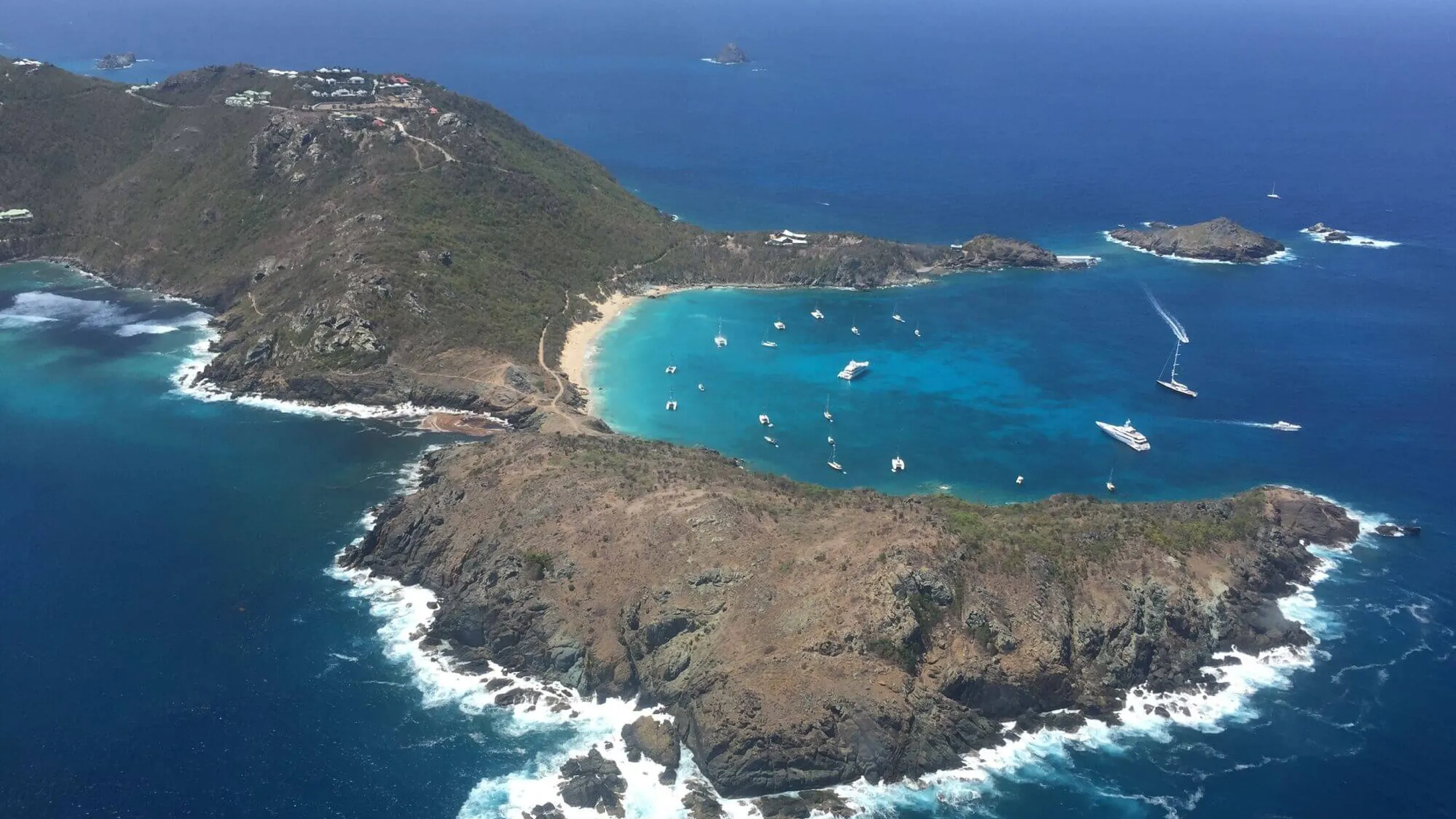 Saint Barth Le Carl Gustaf Randonnée à Colombier