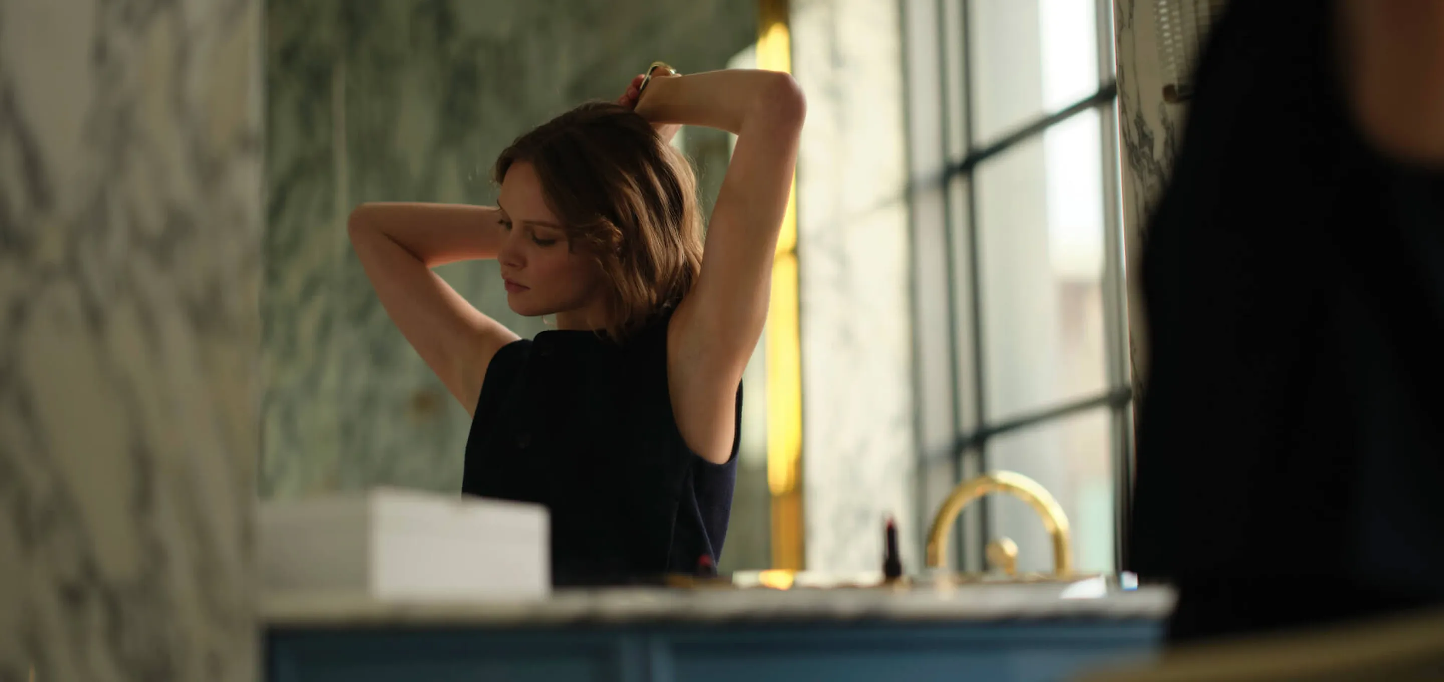 Salle de bain au Fouquet's New York