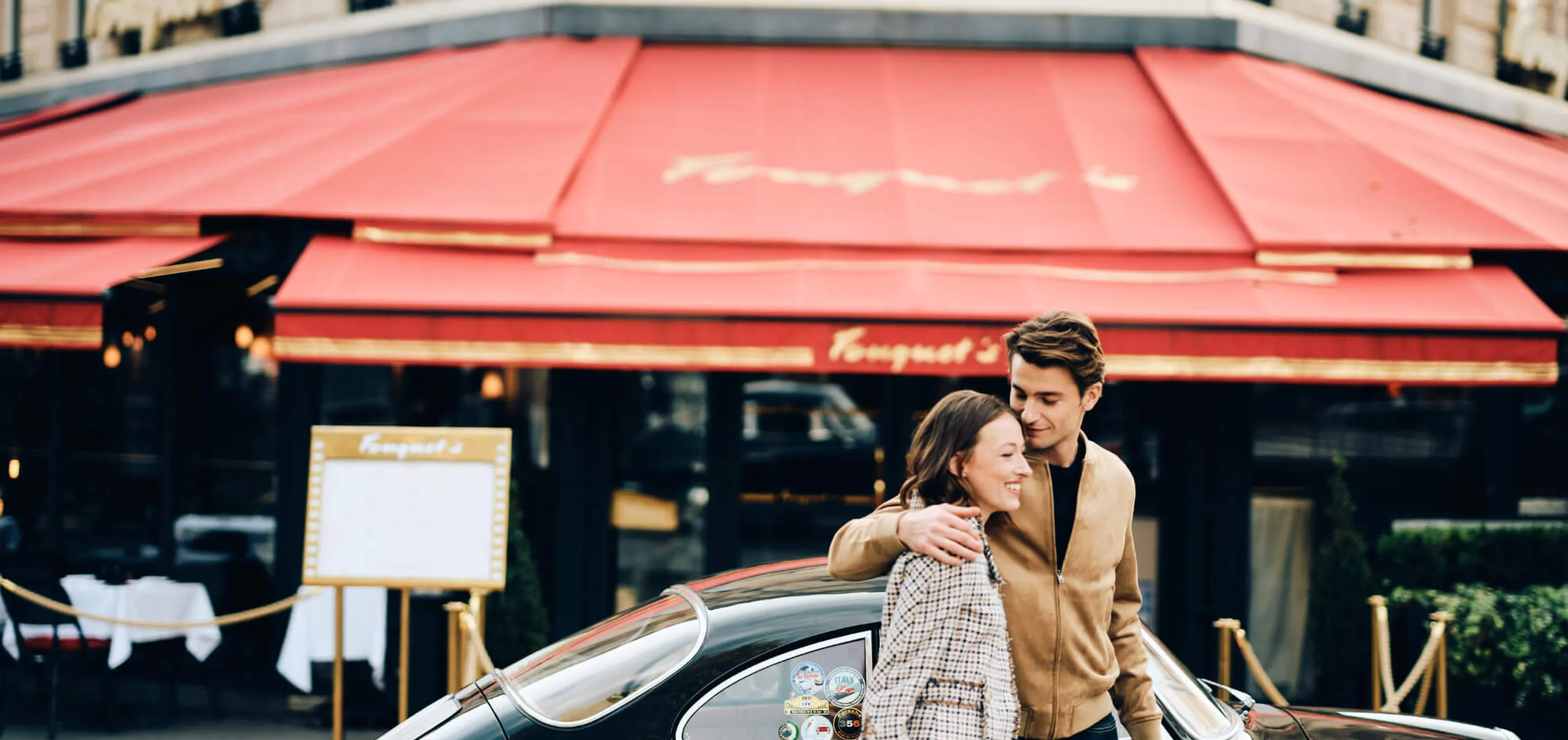 Couple Fouquet's Paris
