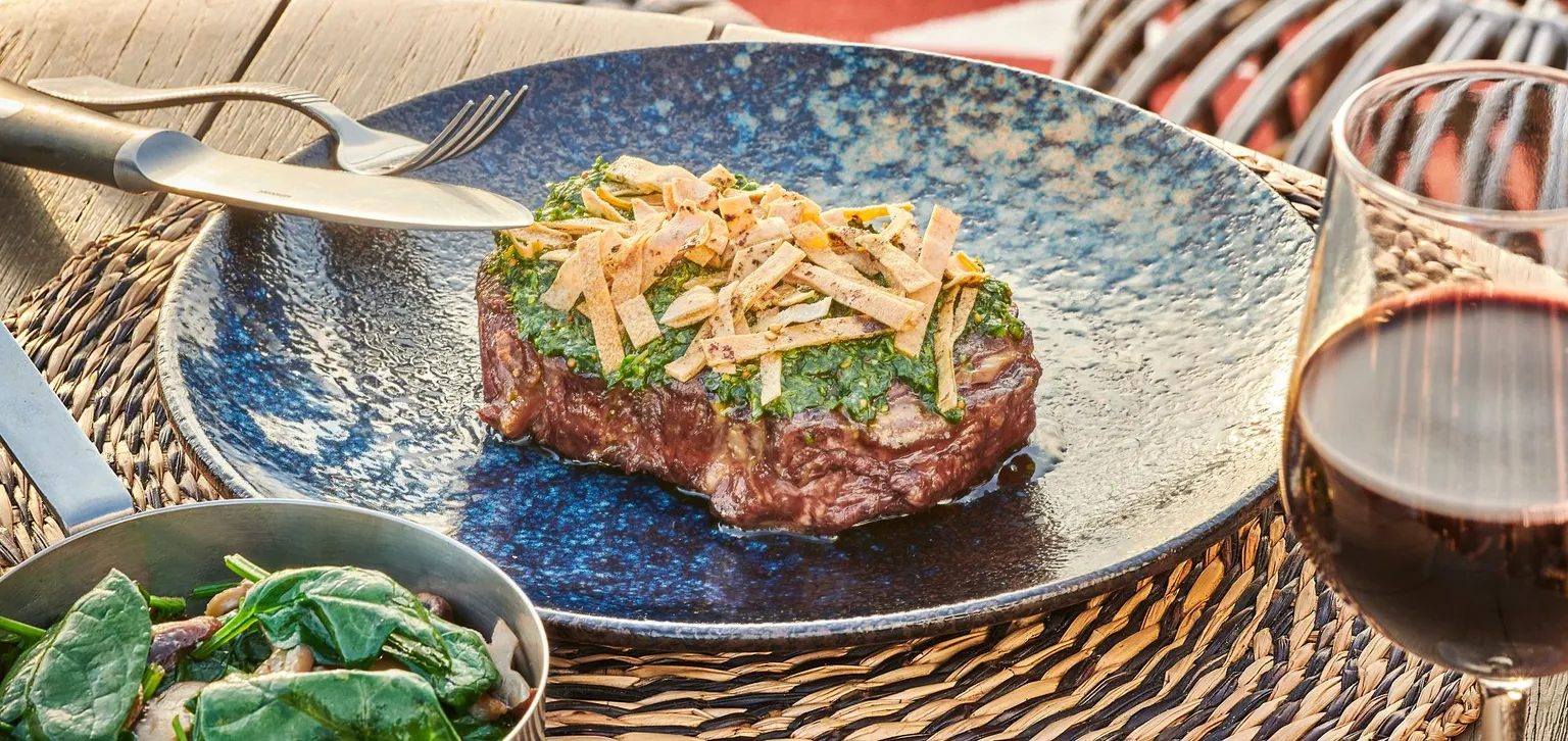 Entrcôte du Mademoiselle Gray à l'hôtel Le gray d'albion à cannes