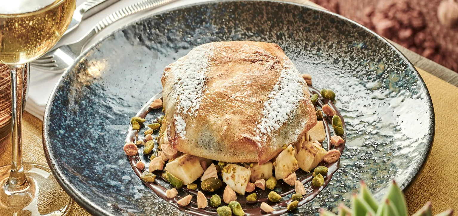 Pastilla du Mademoiselle Gray à l'hôtel Le gray d'albion à cannes