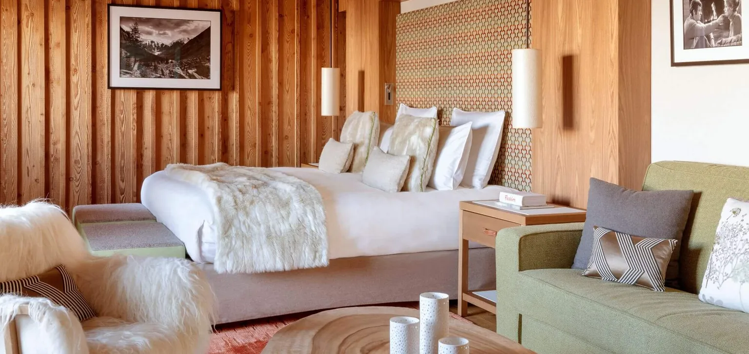 Junior suite prestige coin salon, Les Neiges Courchevel