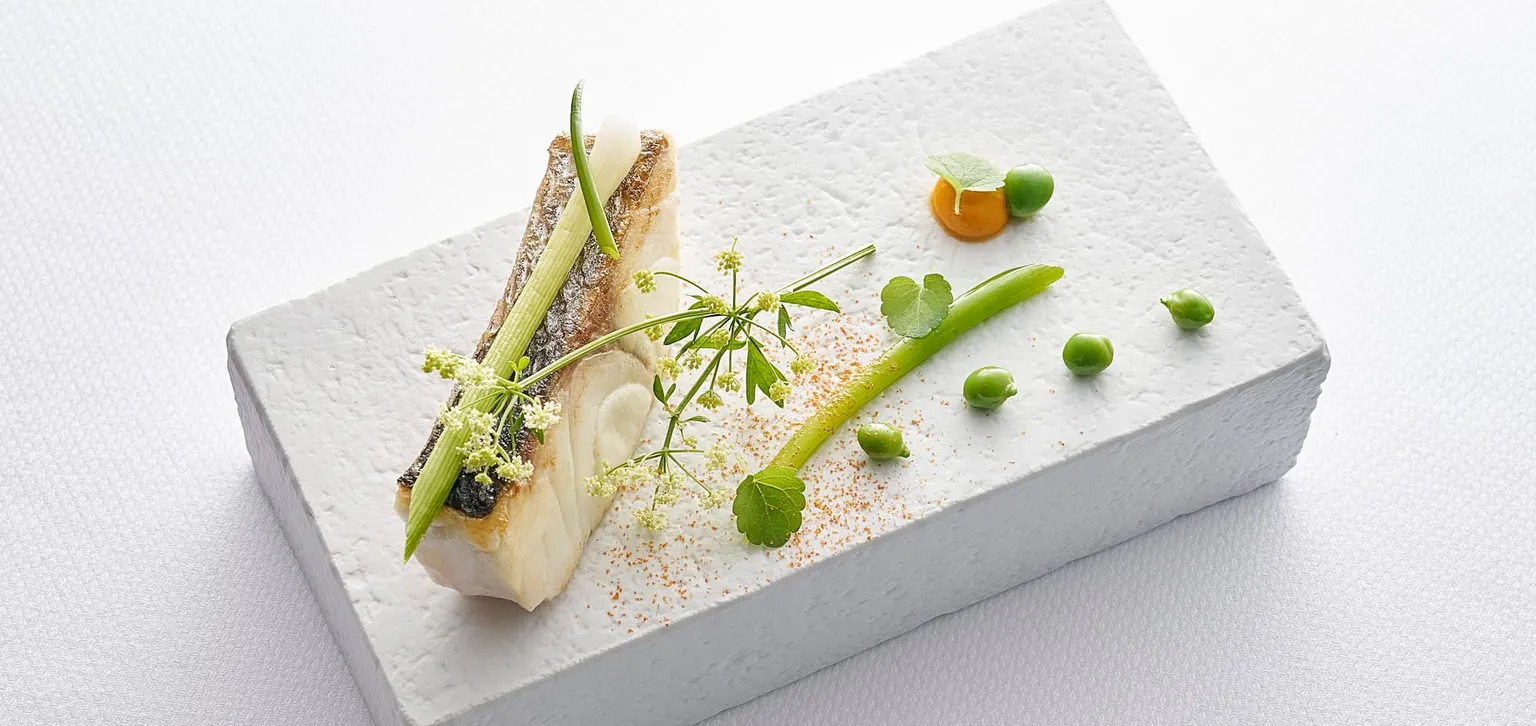 Plat le Pavillon Le Westminster Hôtel Barrière