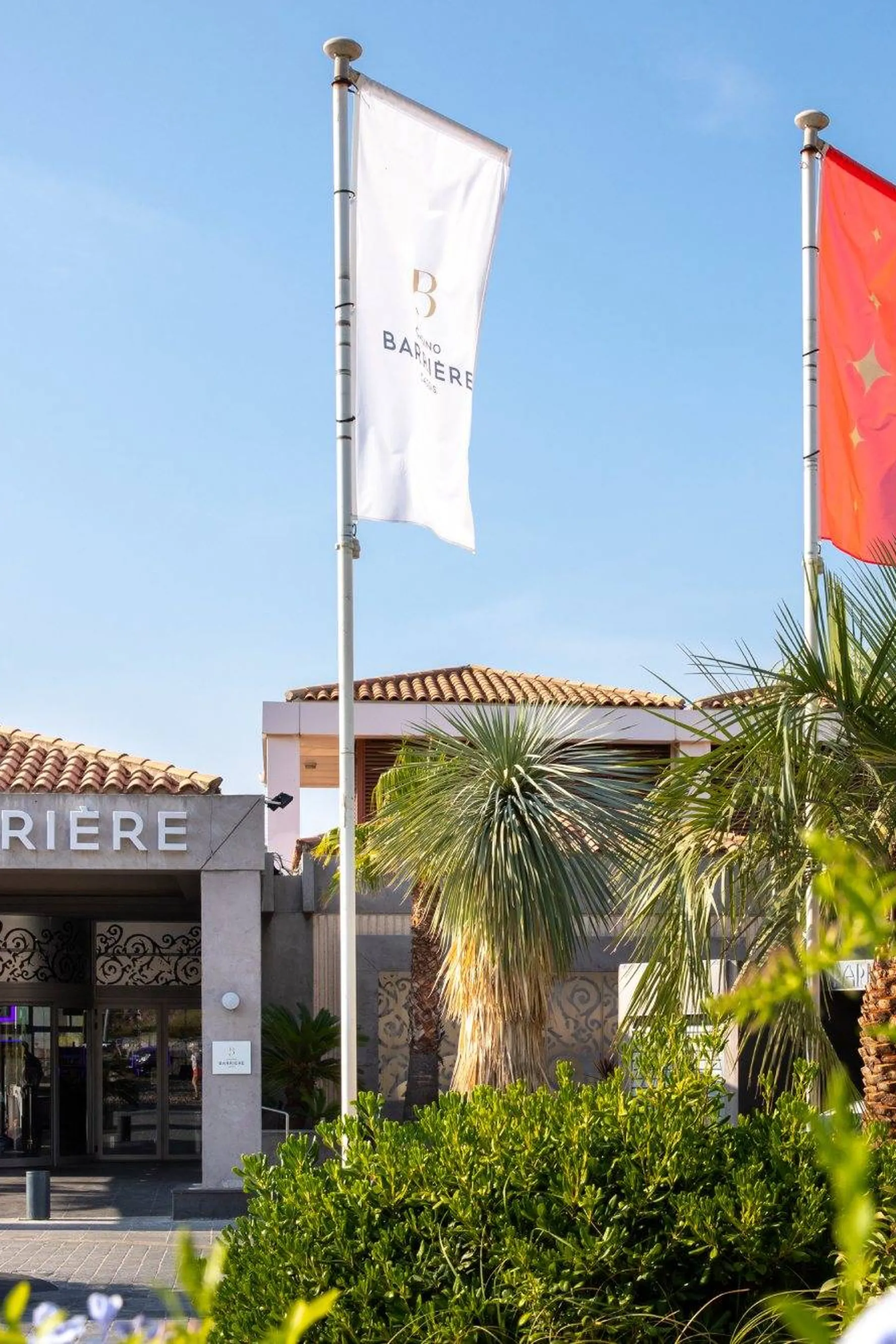 Façade extérieure du casino de Cassis