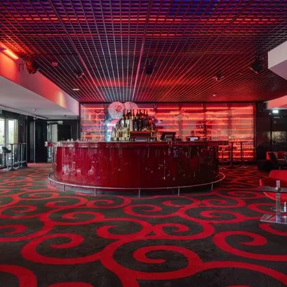 Vue du bar du restaurant Samouraï Lounge Bar au Casino de Toulouse