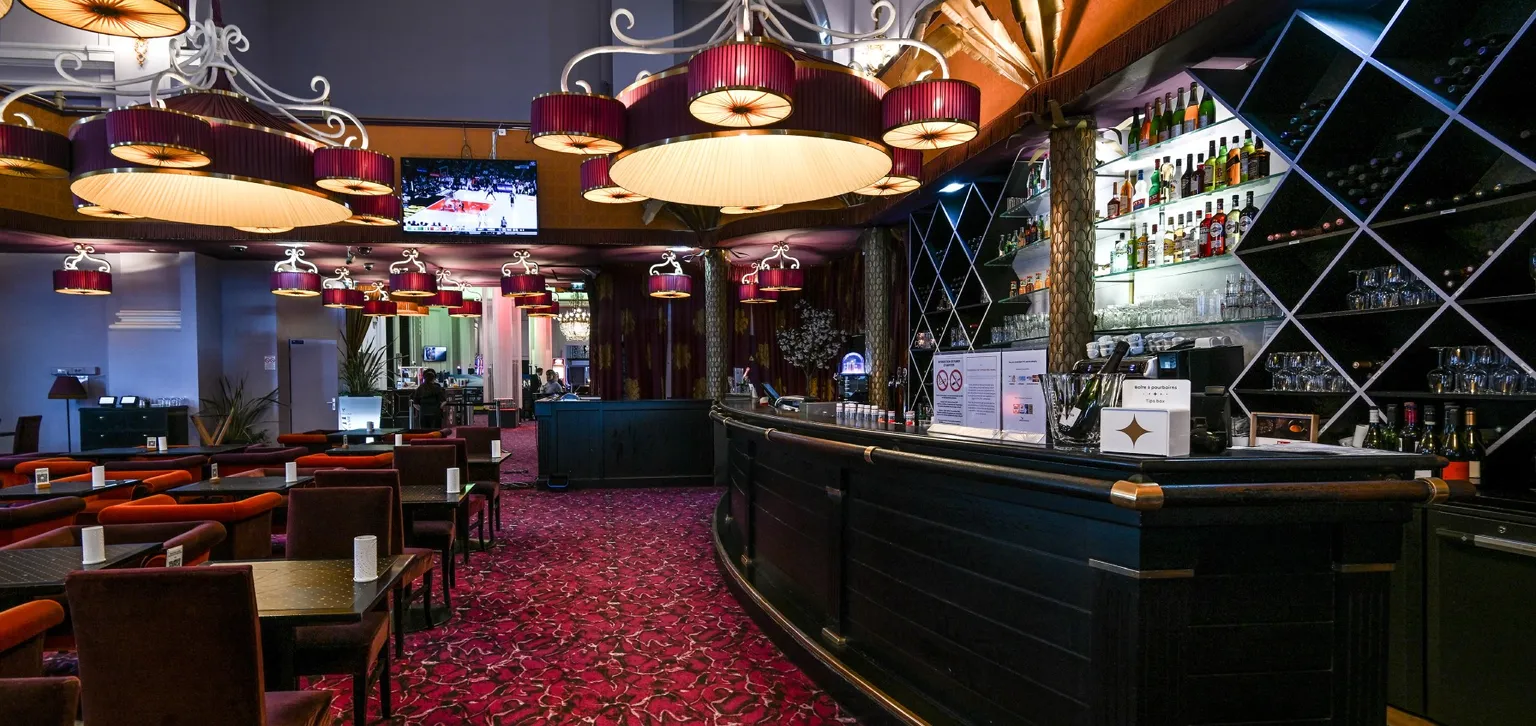Bar du restaurant Villatara au casino Barrière de Trouville