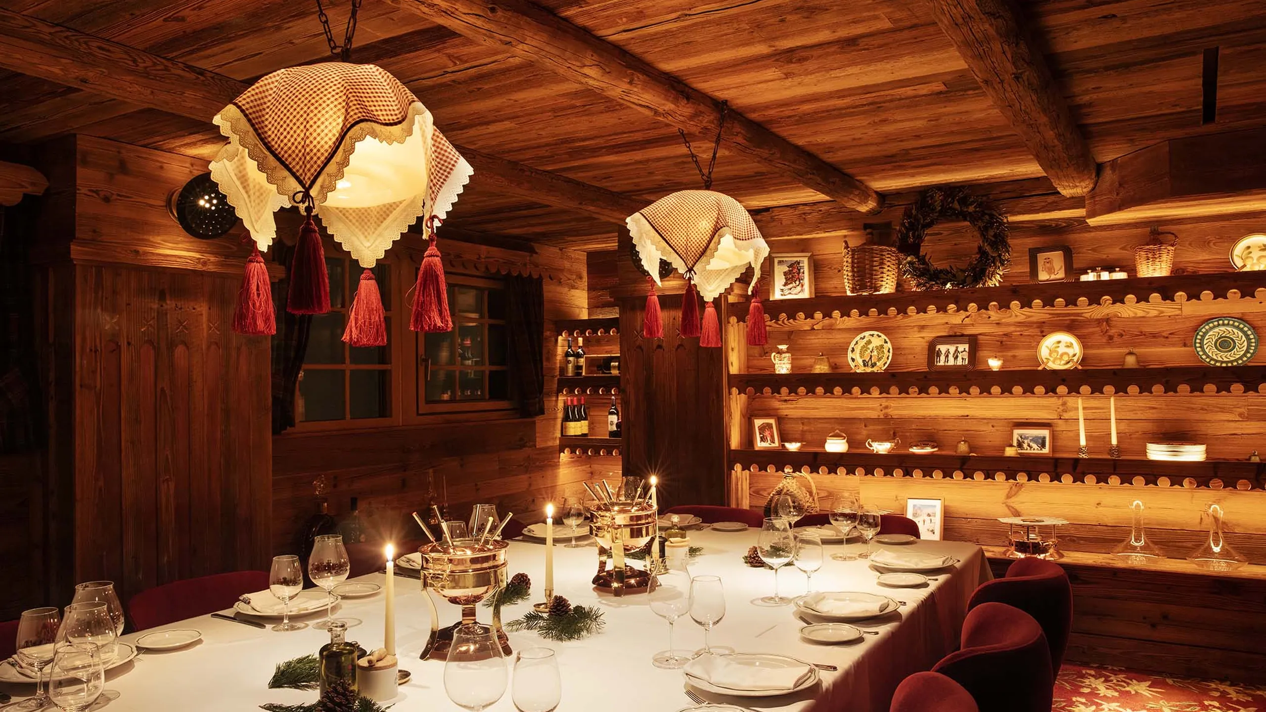 Restaurant La Table Savoyarde à l'hôtel Les Neiges à Courchevel