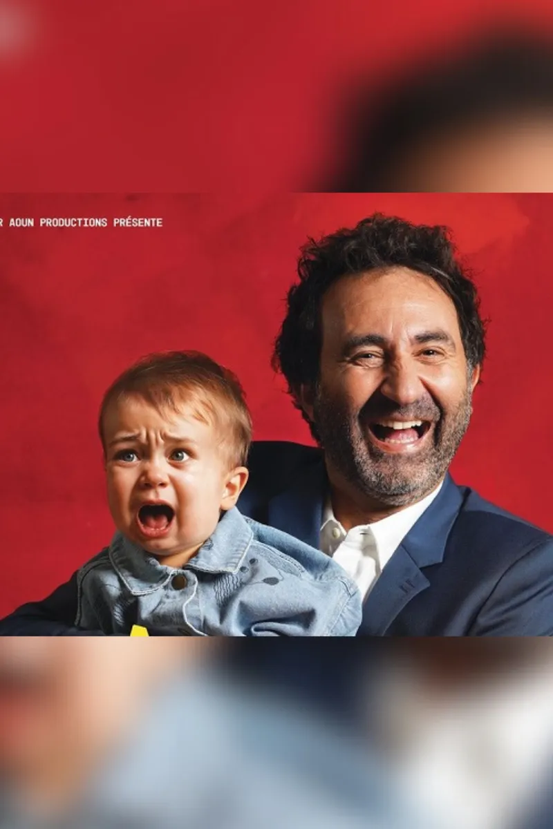 Affiche du spectacle de Mathieu Madénian - A pleurer de rire