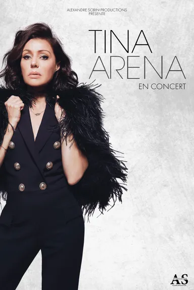 Affiche du concert de Tina Arena