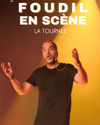 Affiche du spectacle de Foudil Kaibou - Foudil en scène