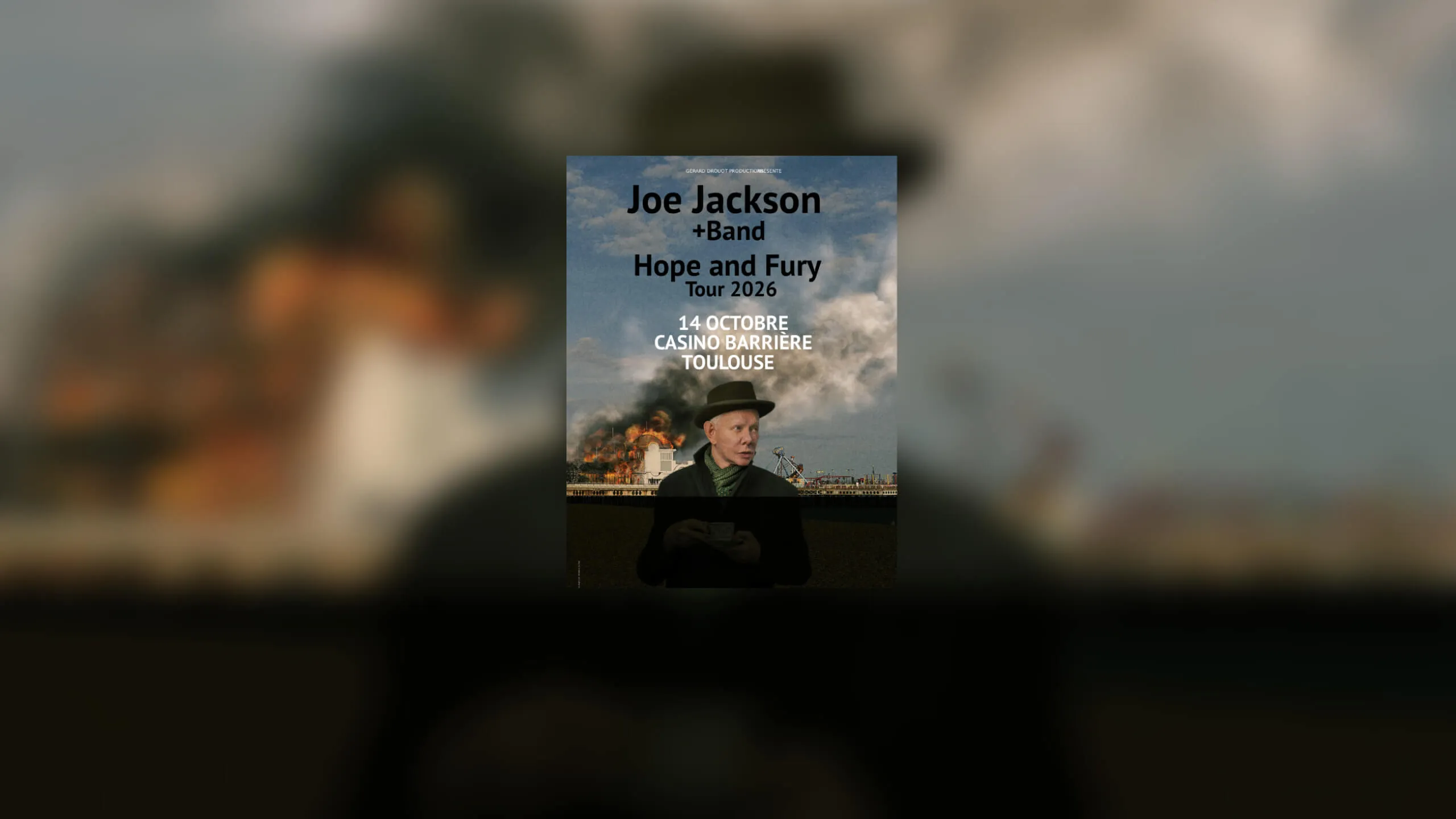 Joe Jackson + Band au Casino Barrière Toulouse