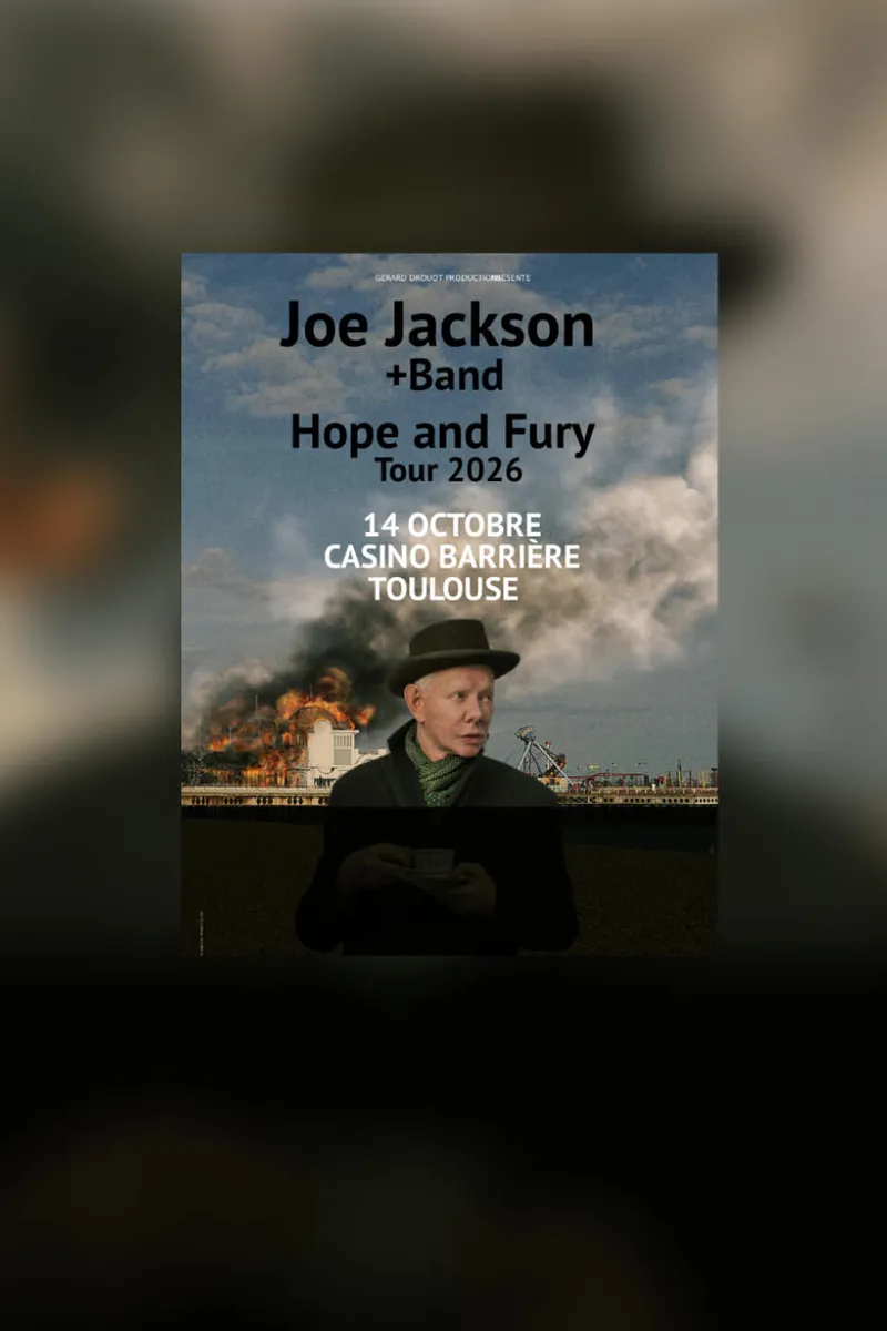 Joe Jackson + Band au Casino Barrière Toulouse