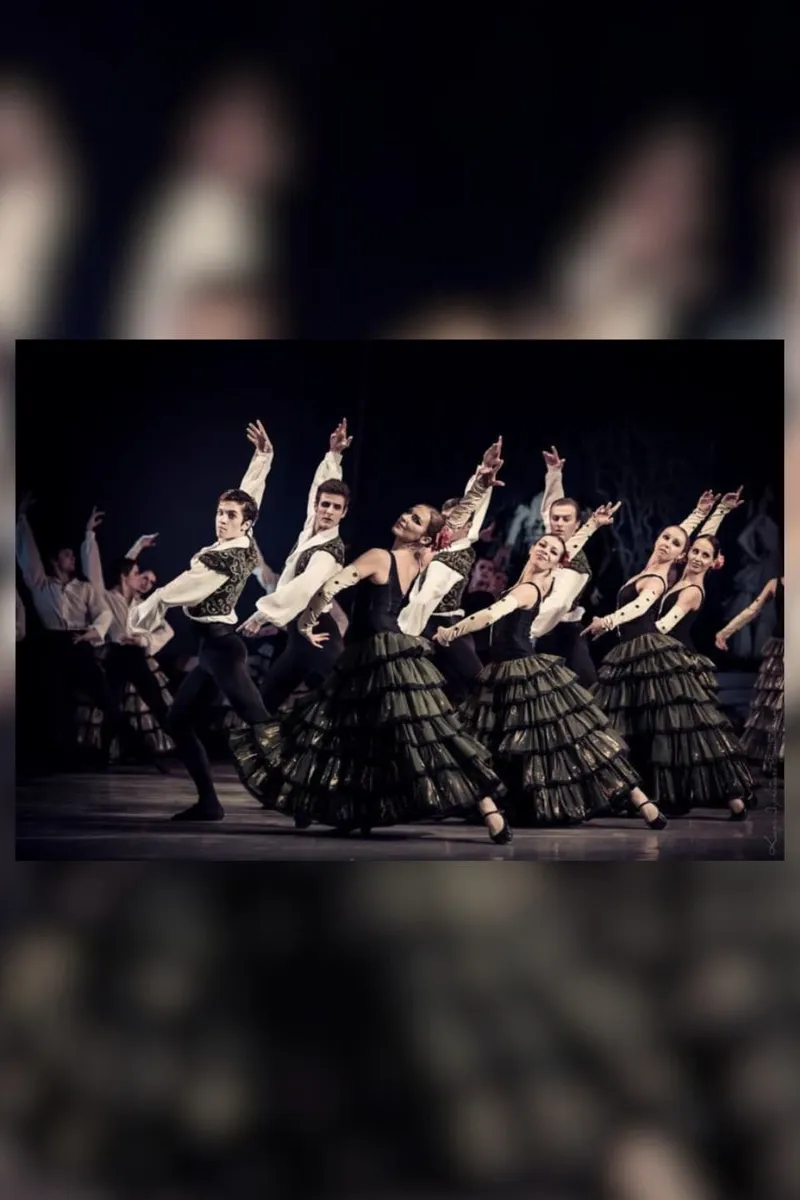 Affiche du spectacle de Carmen & Boléro