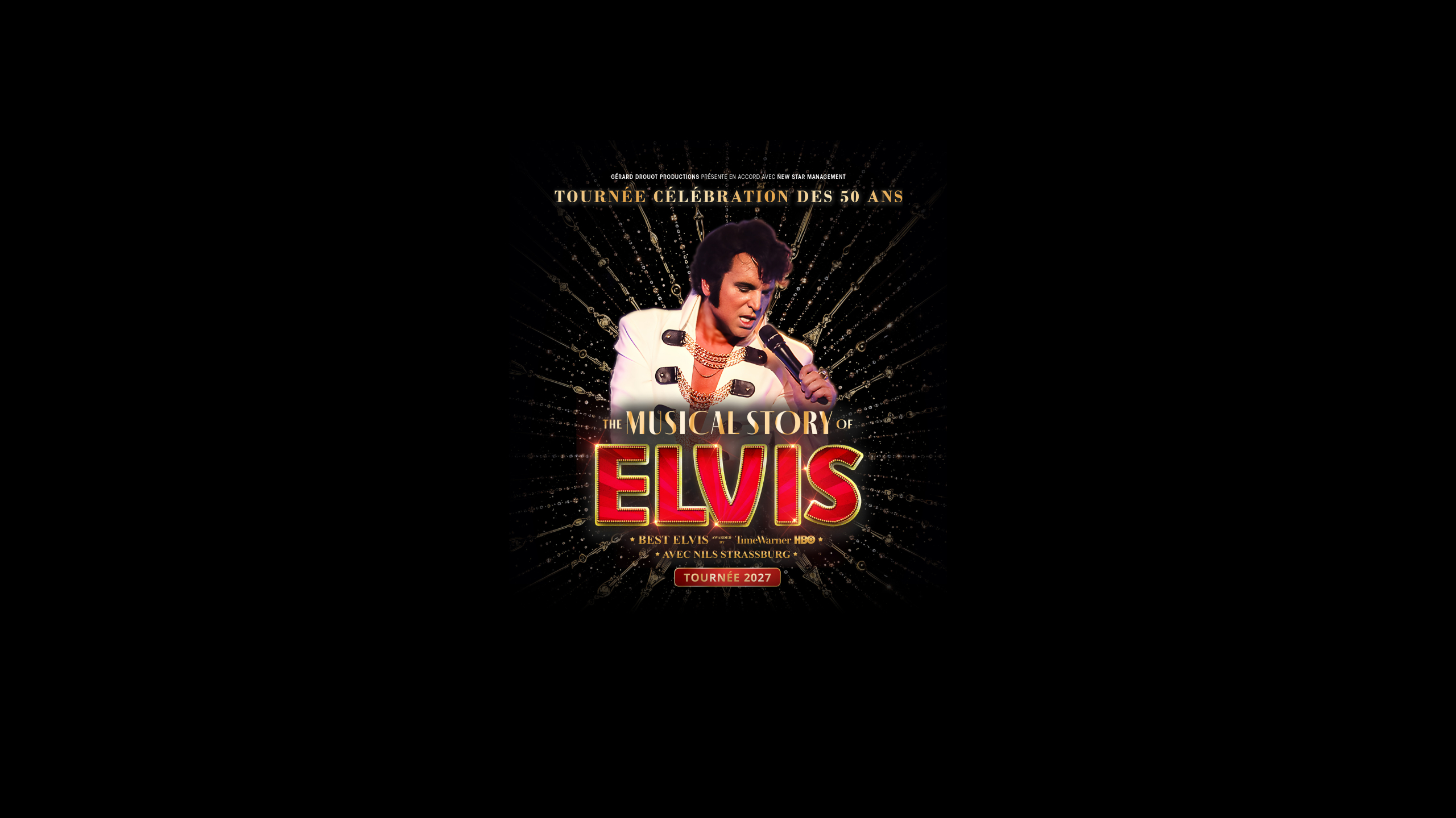 Affiche The Musical Story of Elvis en concert au Casino Barrière Toulouse