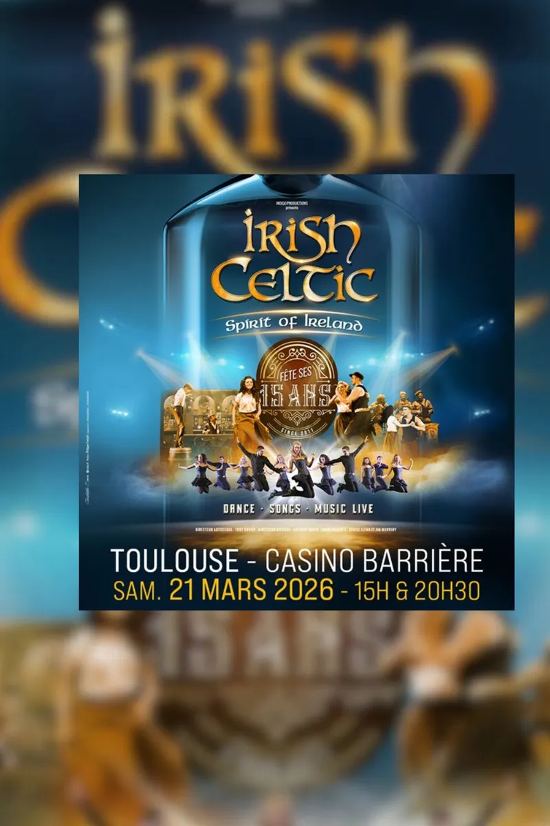 Affiche du spectacle Irish Celtic