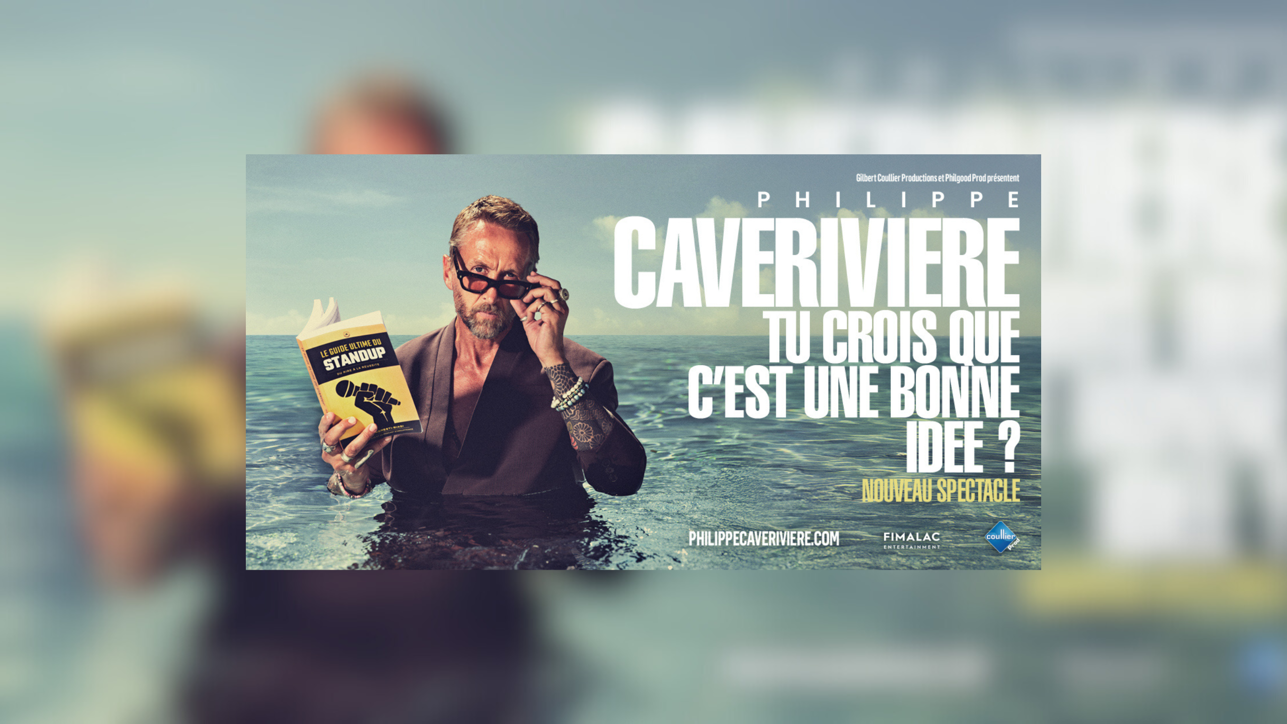 Affiche Philippe Caverivière en concert au Casino Barrière Toulouse