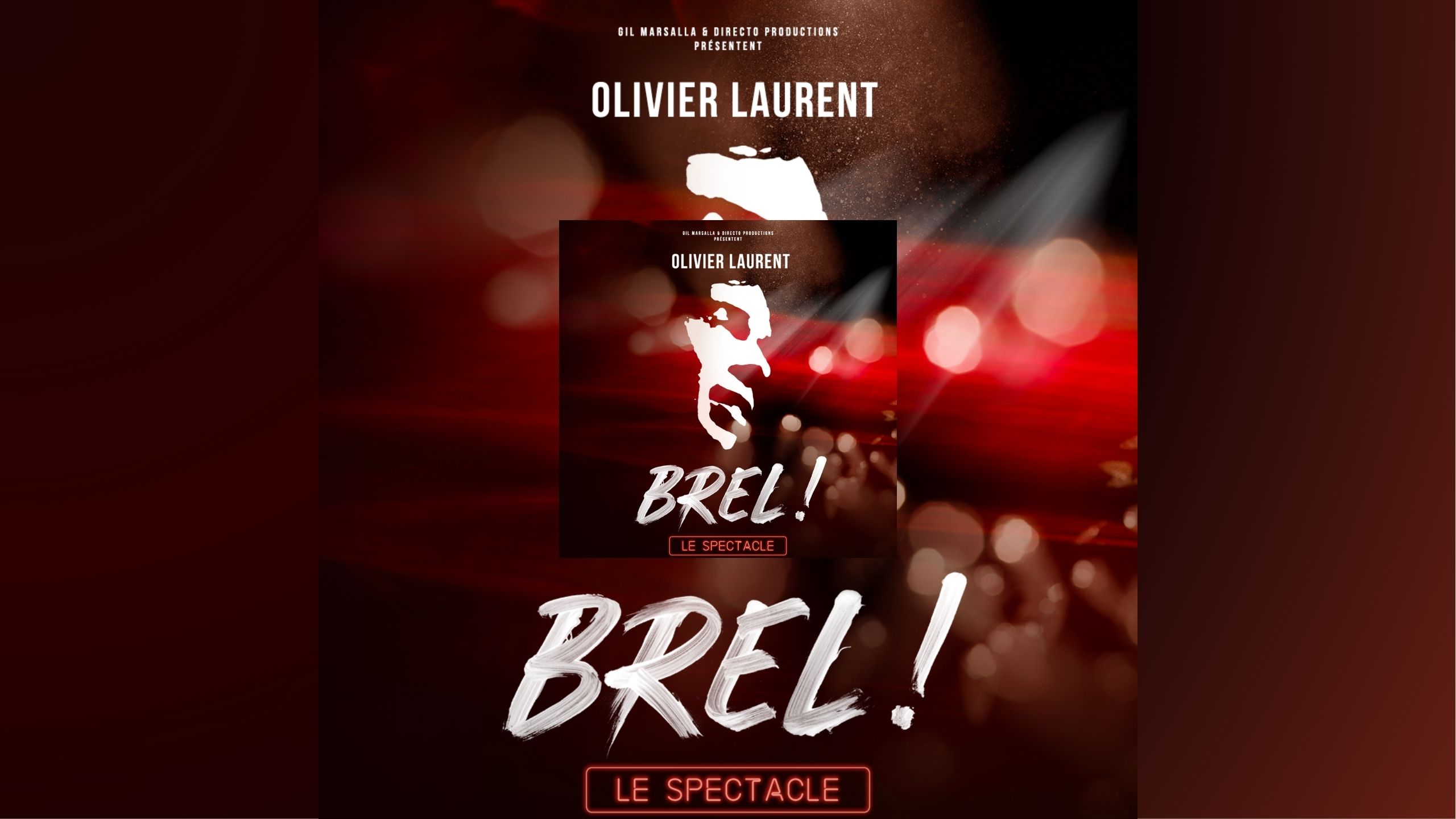 Affiche Brel ! en concert au Casino Barrière Toulouse