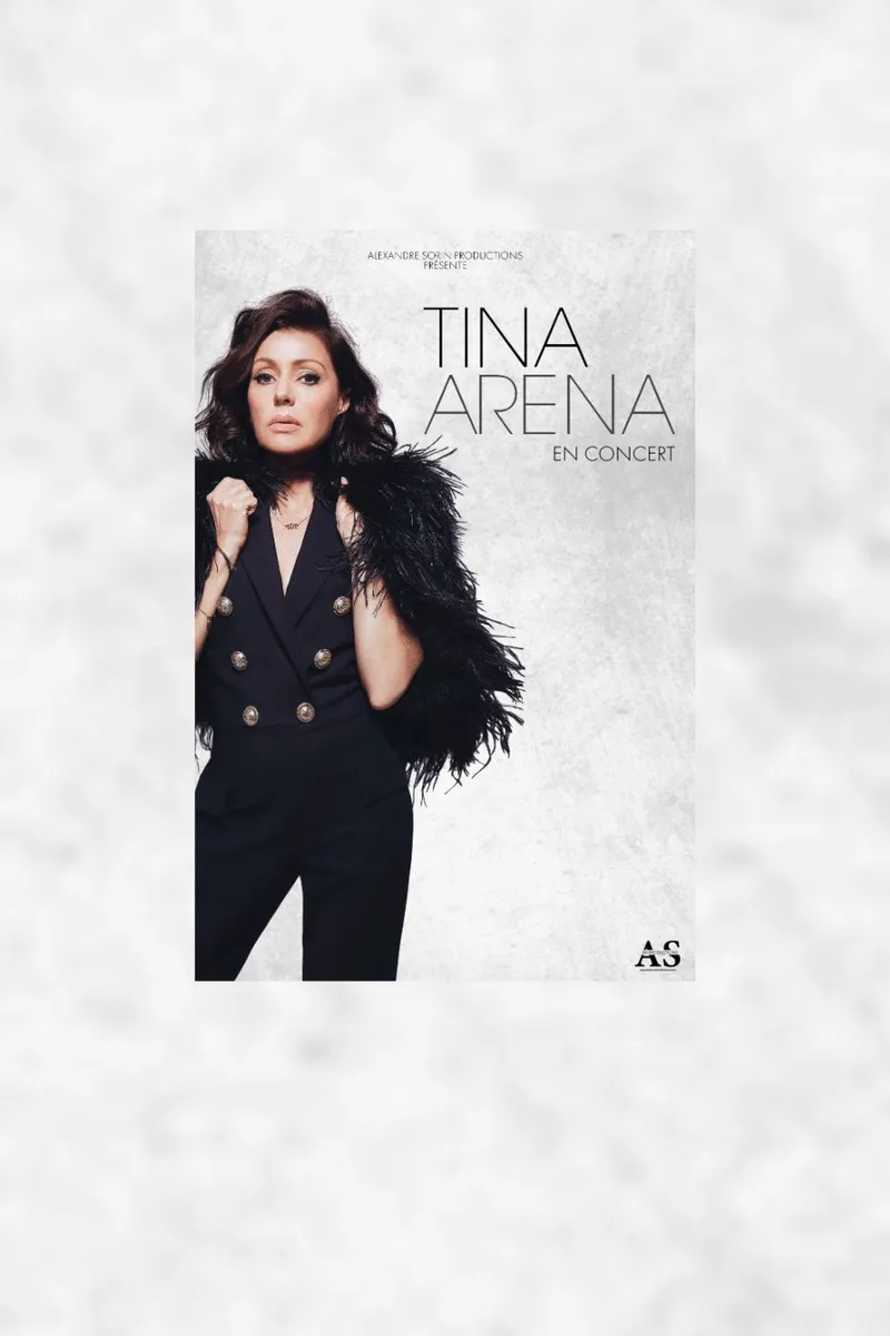 Affiche du concert de Tina Arena