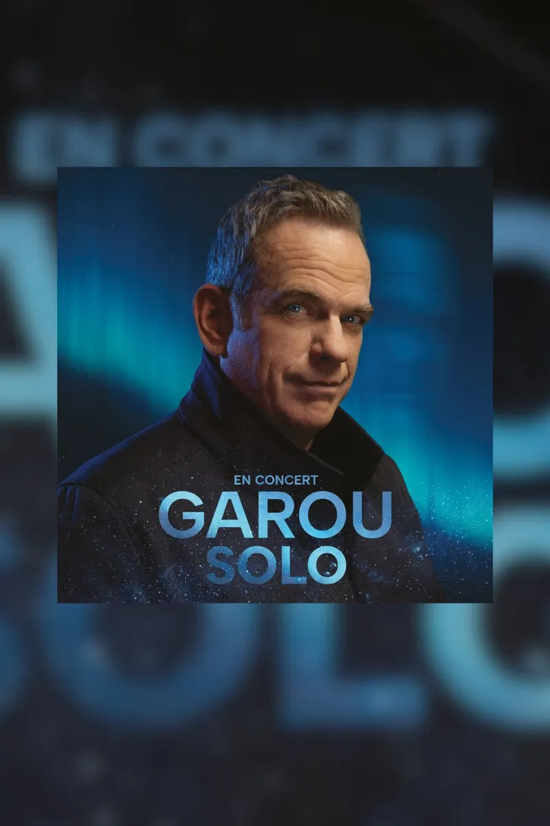 Affiche du concert de Garou - Solo