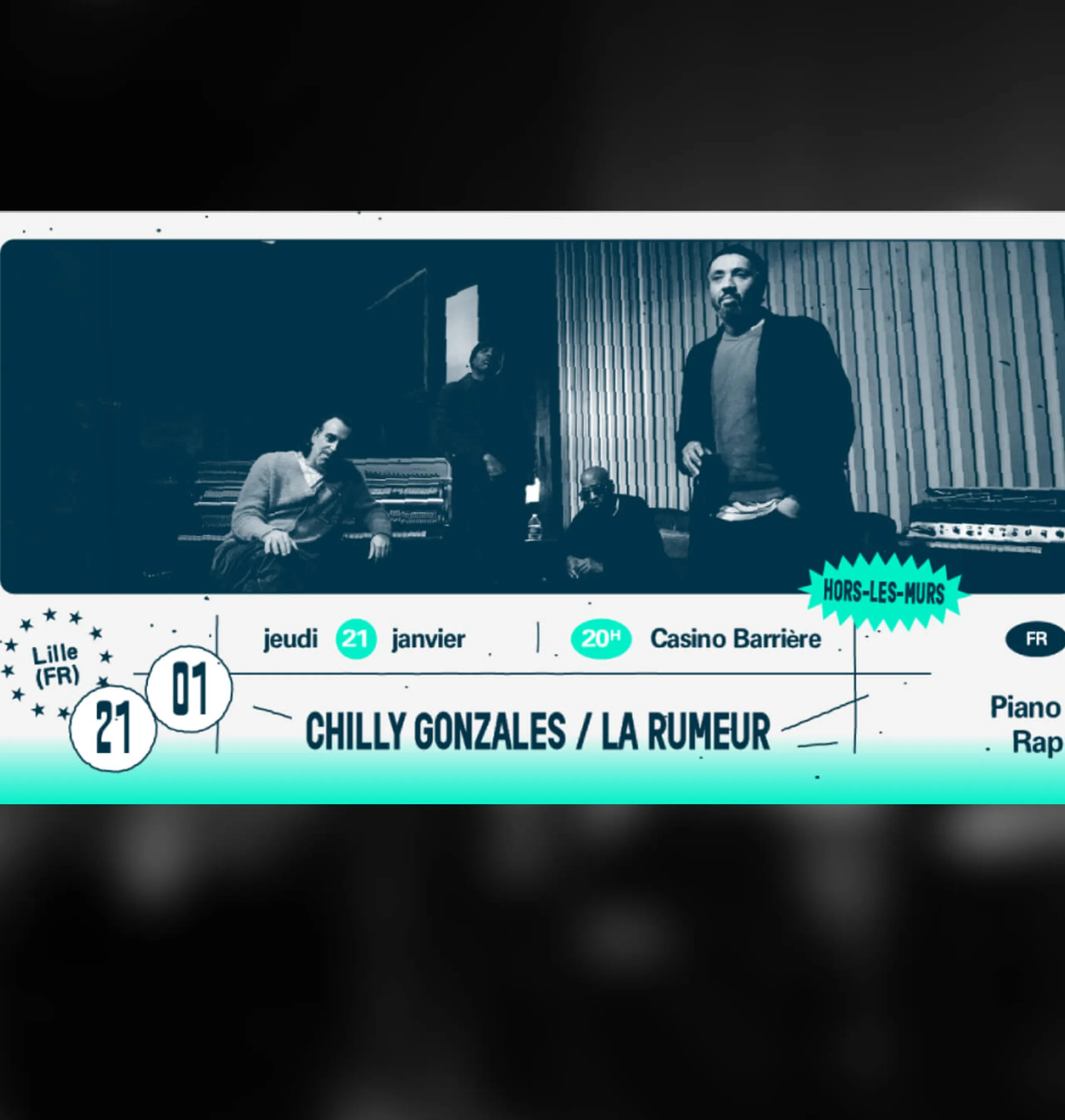 Chilly Gonzales et La Rumeur