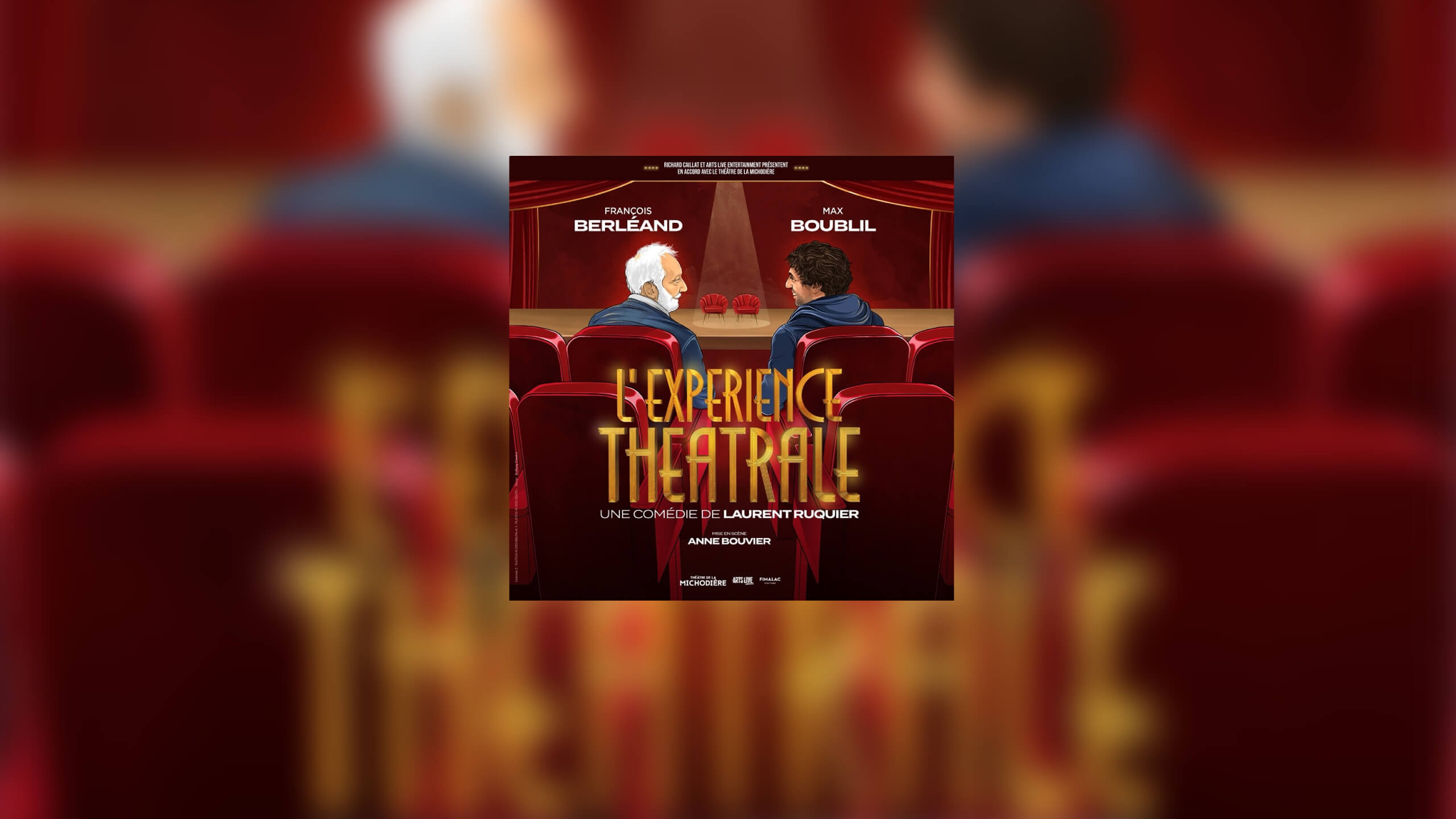 Affiche L'Expérience Théâtrale en concert au Casino Barrière Toulouse