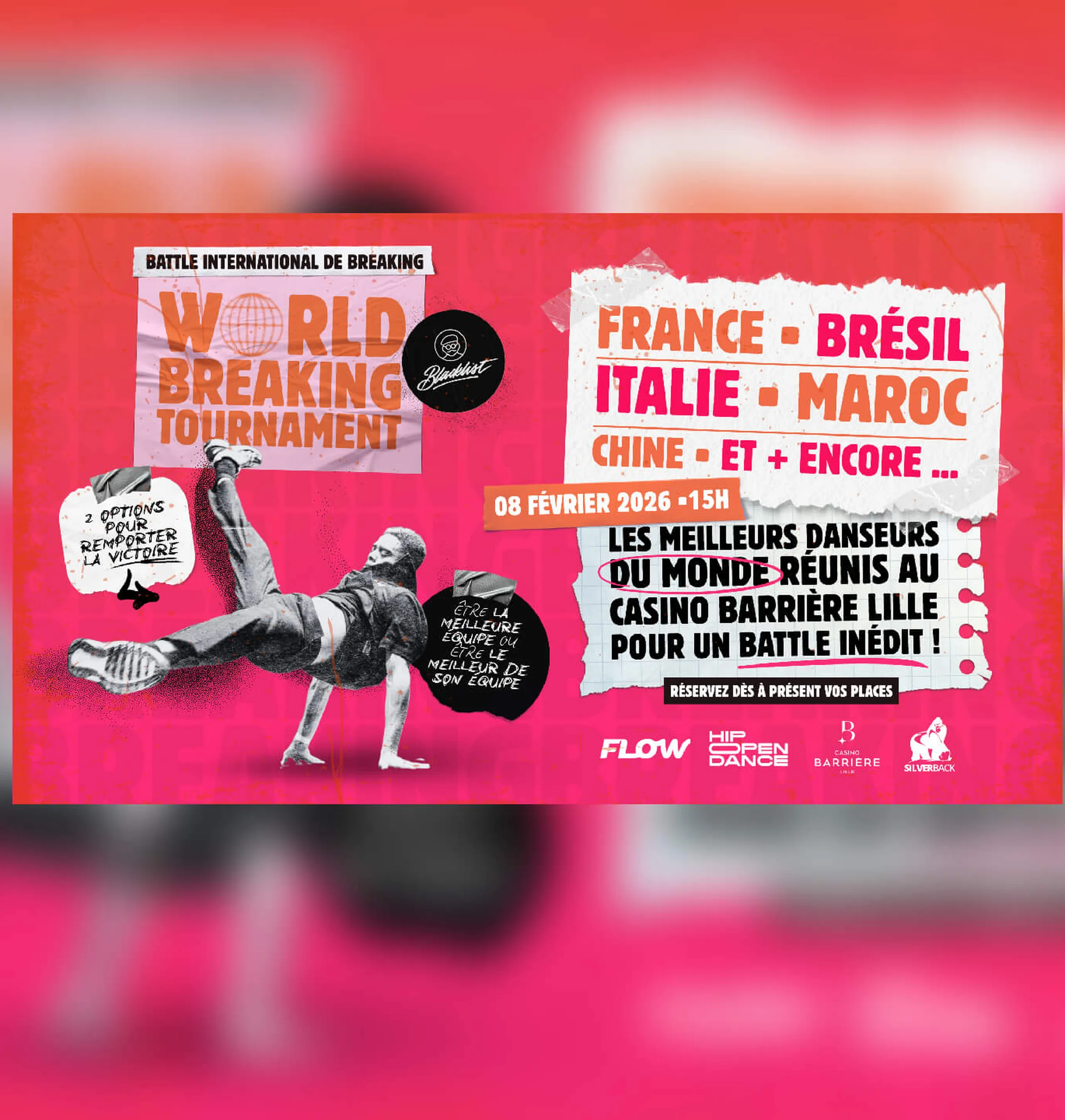 World breaking tournament à Lille