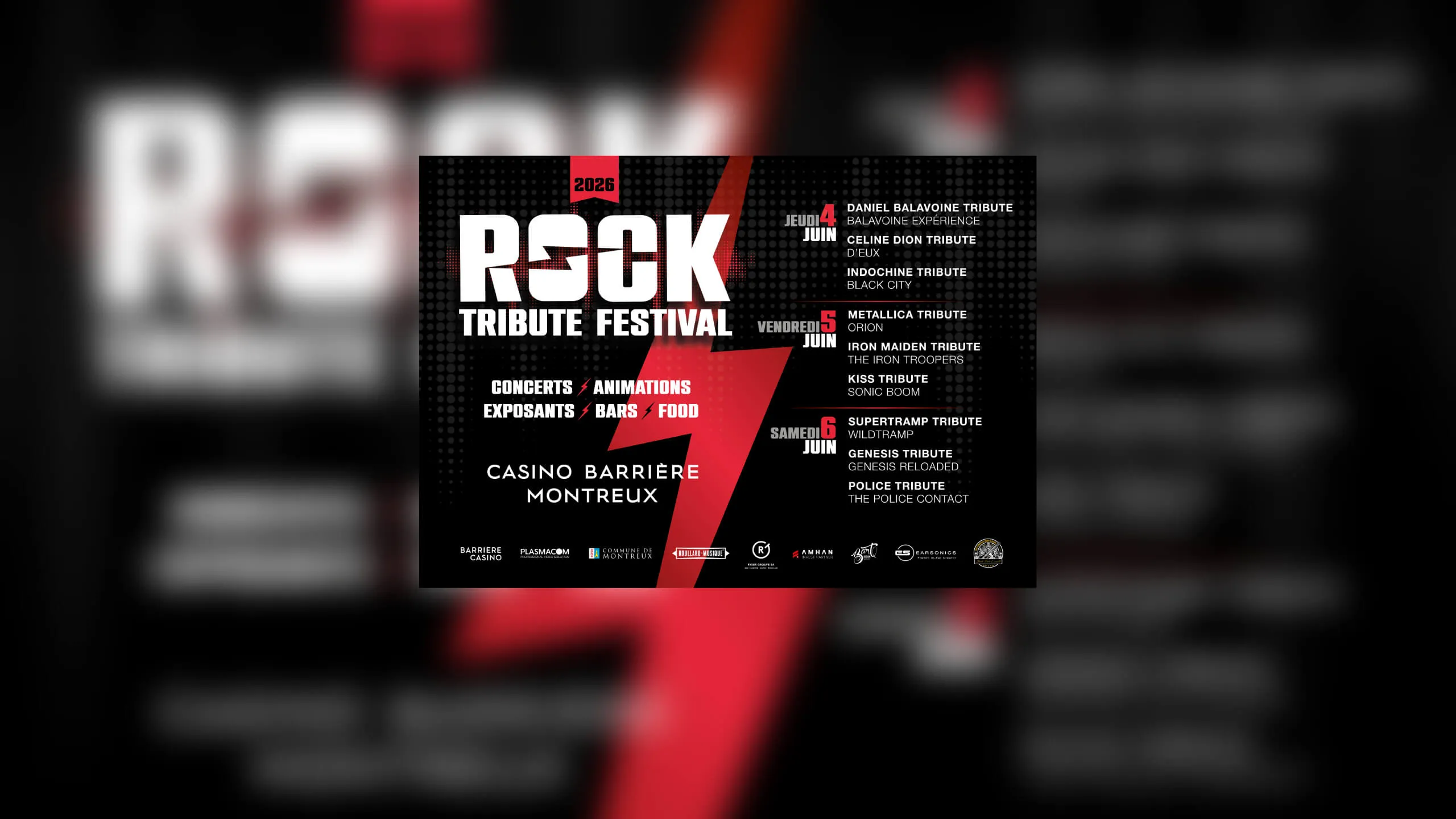 Rock Tribute festival à Montreux