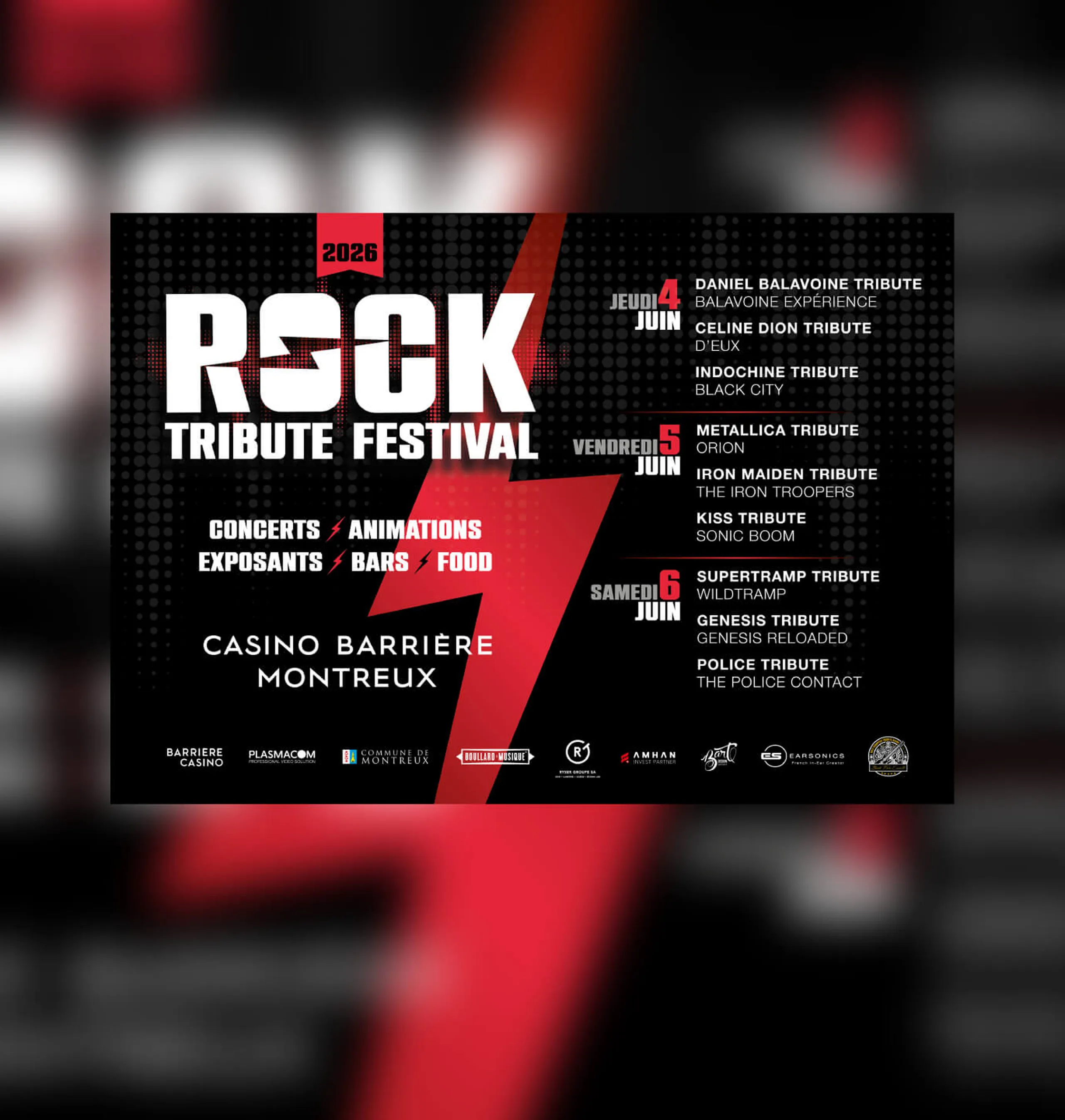 Rock Tribute festival à Montreux