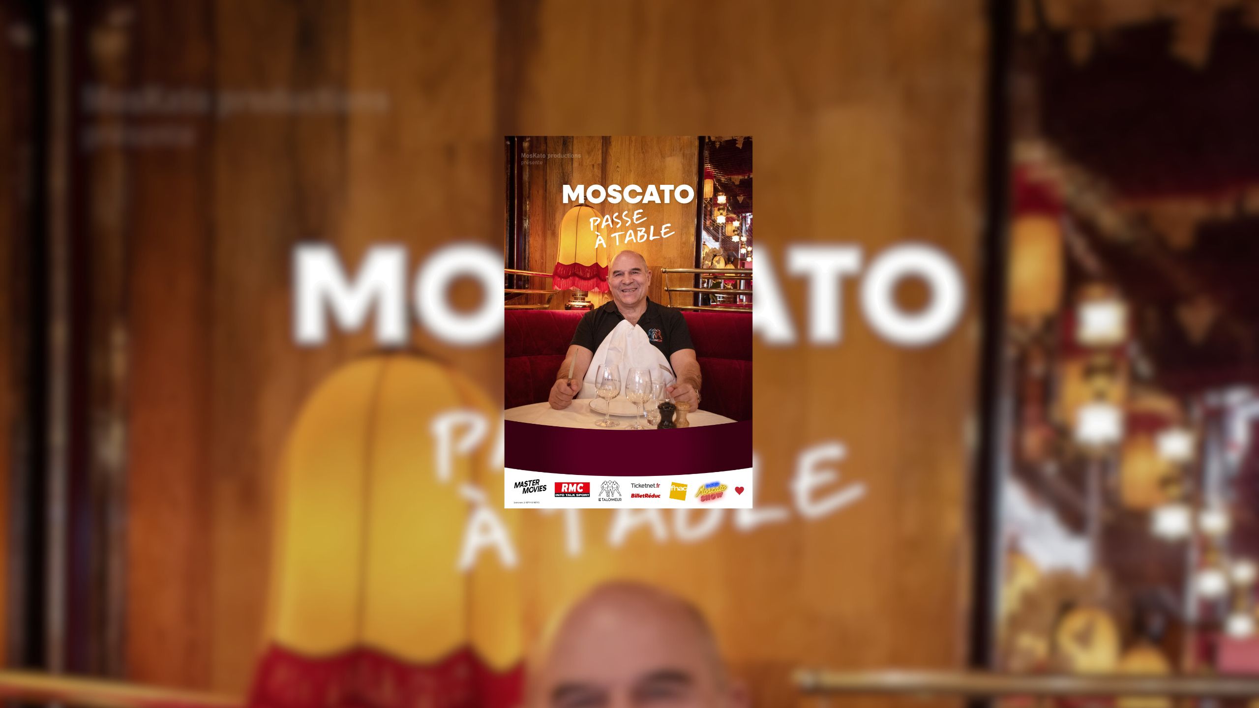 Affiche Vincent Moscato en concert au Casino Barrière Toulouse