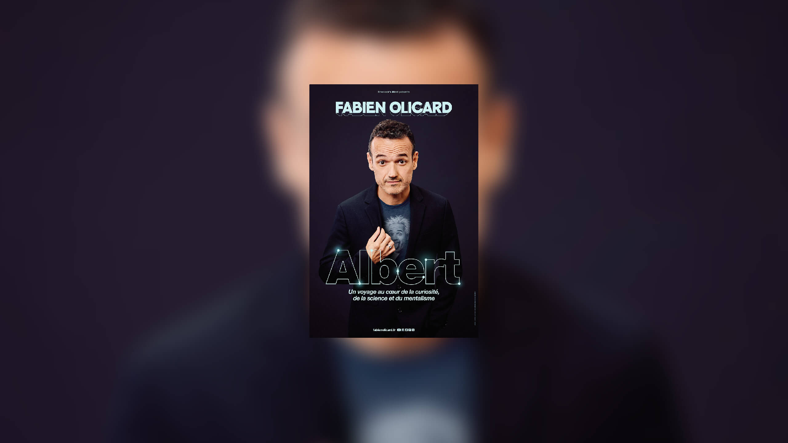 Affiche Fabien Olicard en concert au Casino Barrière Toulouse