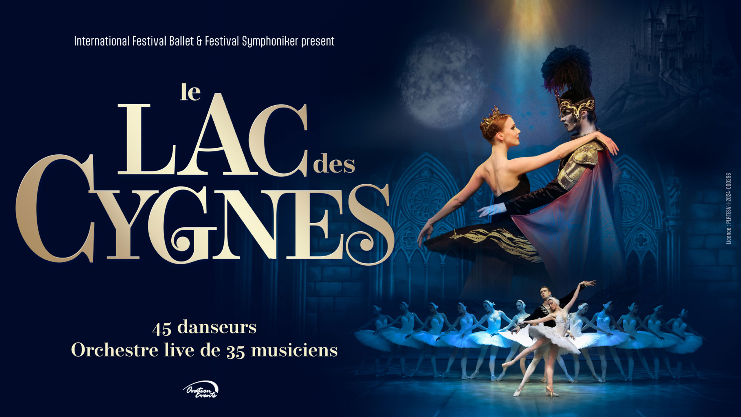 Affiche Le Lac des Cygnes en concert au Casino Barrière Toulouse