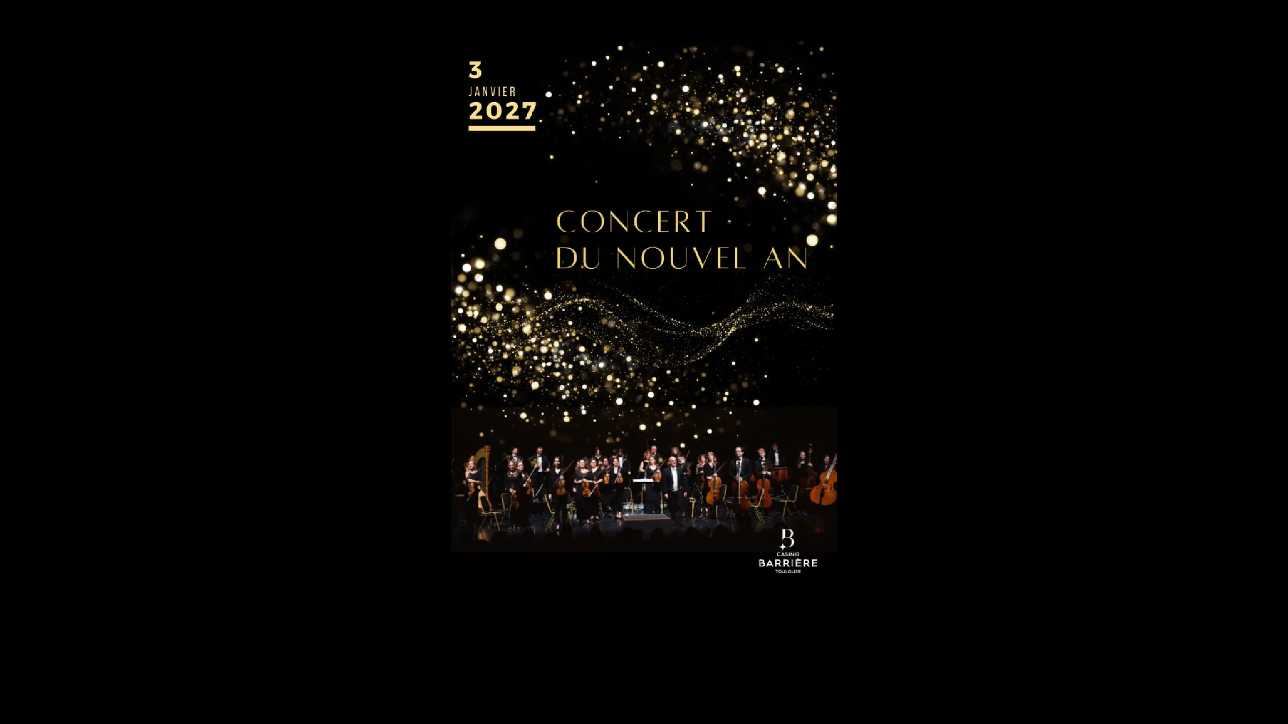 Concert du nouvel an 2027 au Casino Barrière Toulouse