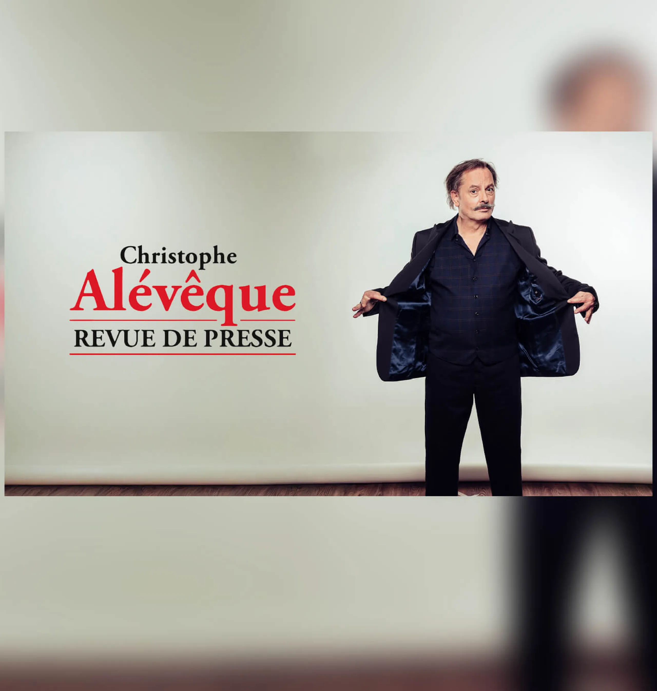 Christophe Alévêque, revue de presse