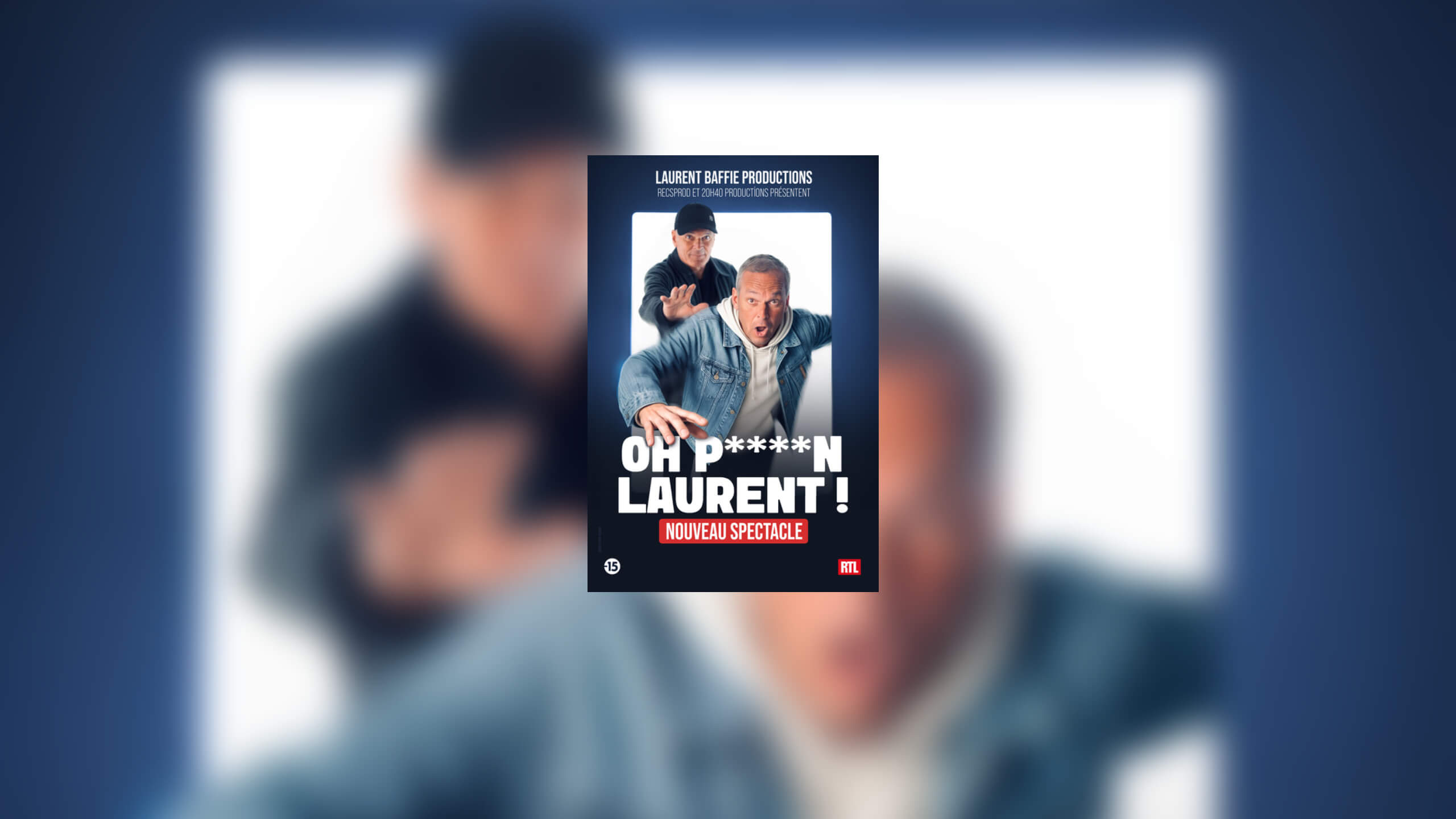 Affiche Laurent Baffie en concert au Casino Barrière Toulouse