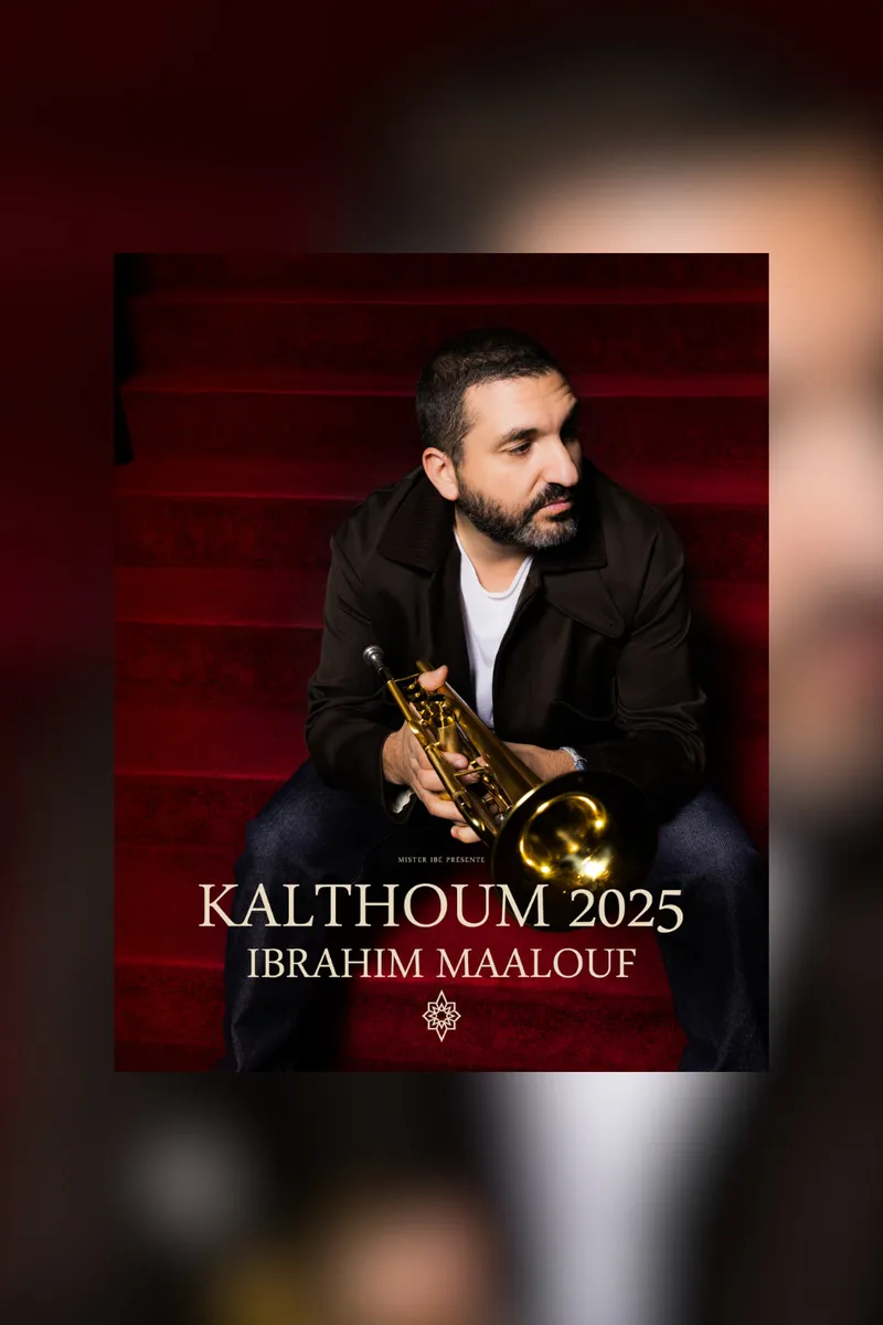 Affiche du concert d'Ibrahim Maalouf