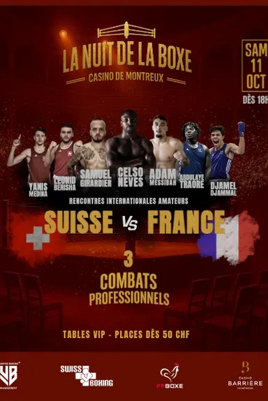 La nuit de la boxe au Casino Barrière Montreux