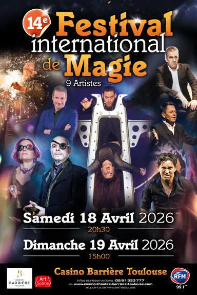 Affiche du festival international de magie