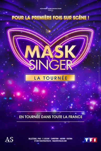 Affiche du spectacle Mask Singer - La tournée