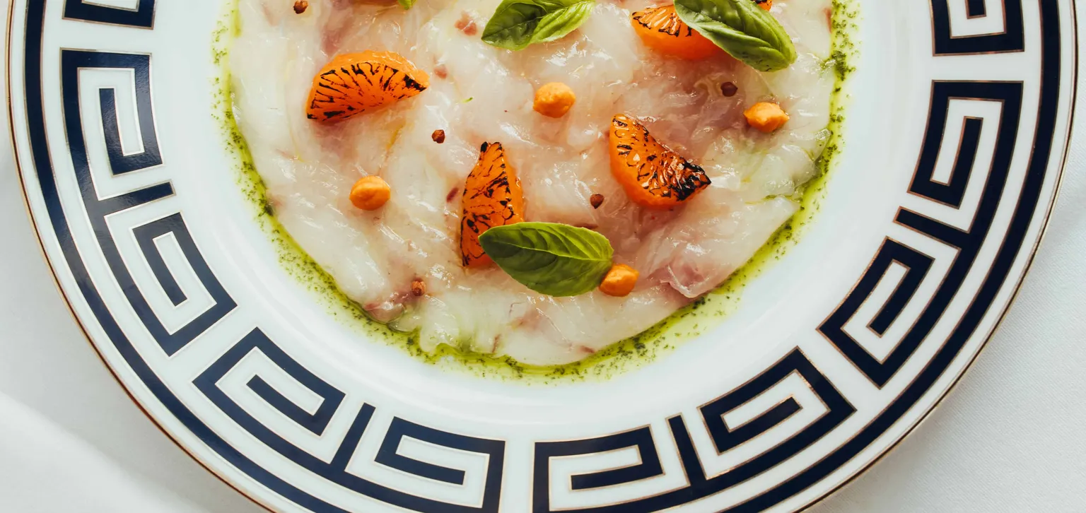 Assiette du Ciro's Cannes