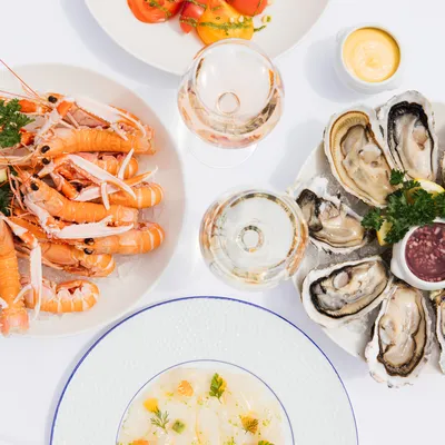 Carte de l'eden beach à l'hôtel l'hermitage à la baule