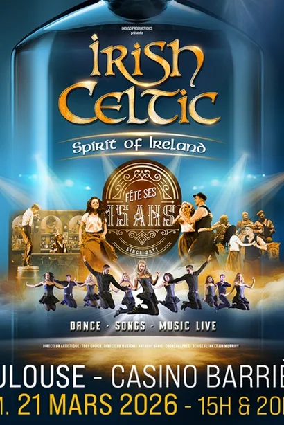 Affiche du spectacle Irish Celtic