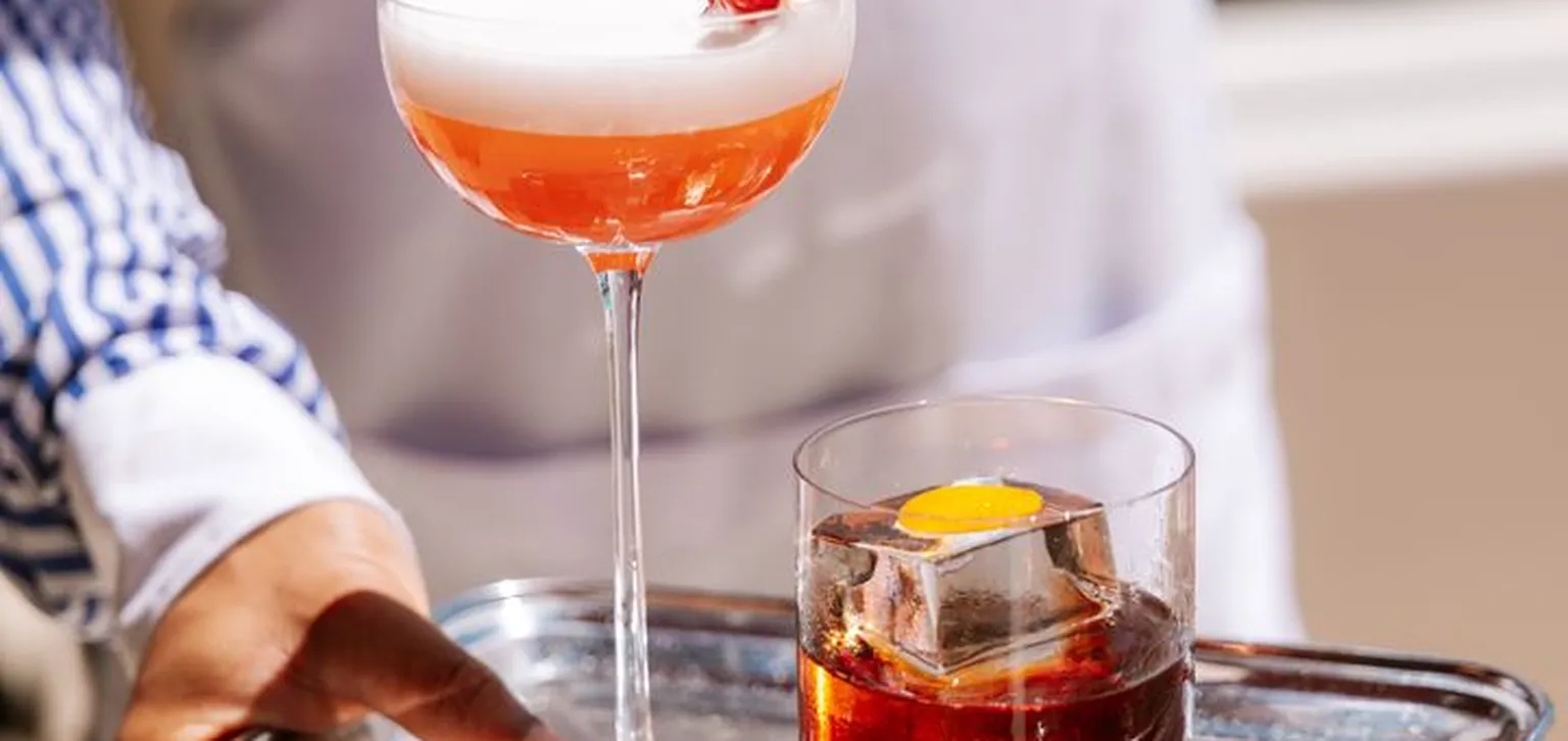 Cocktails au Bar du Majestic